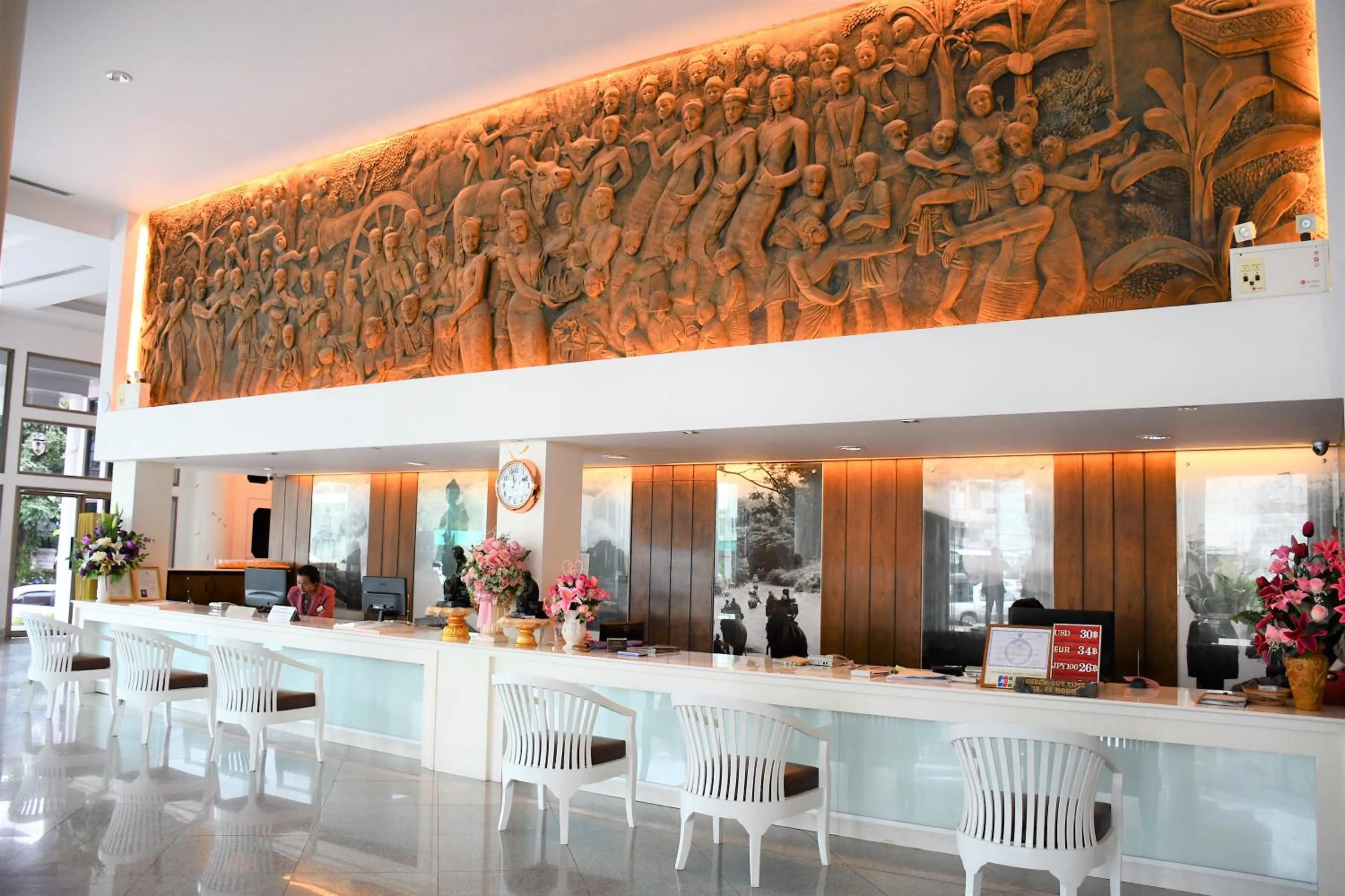 Lobby or reception in Wangcome Hotel