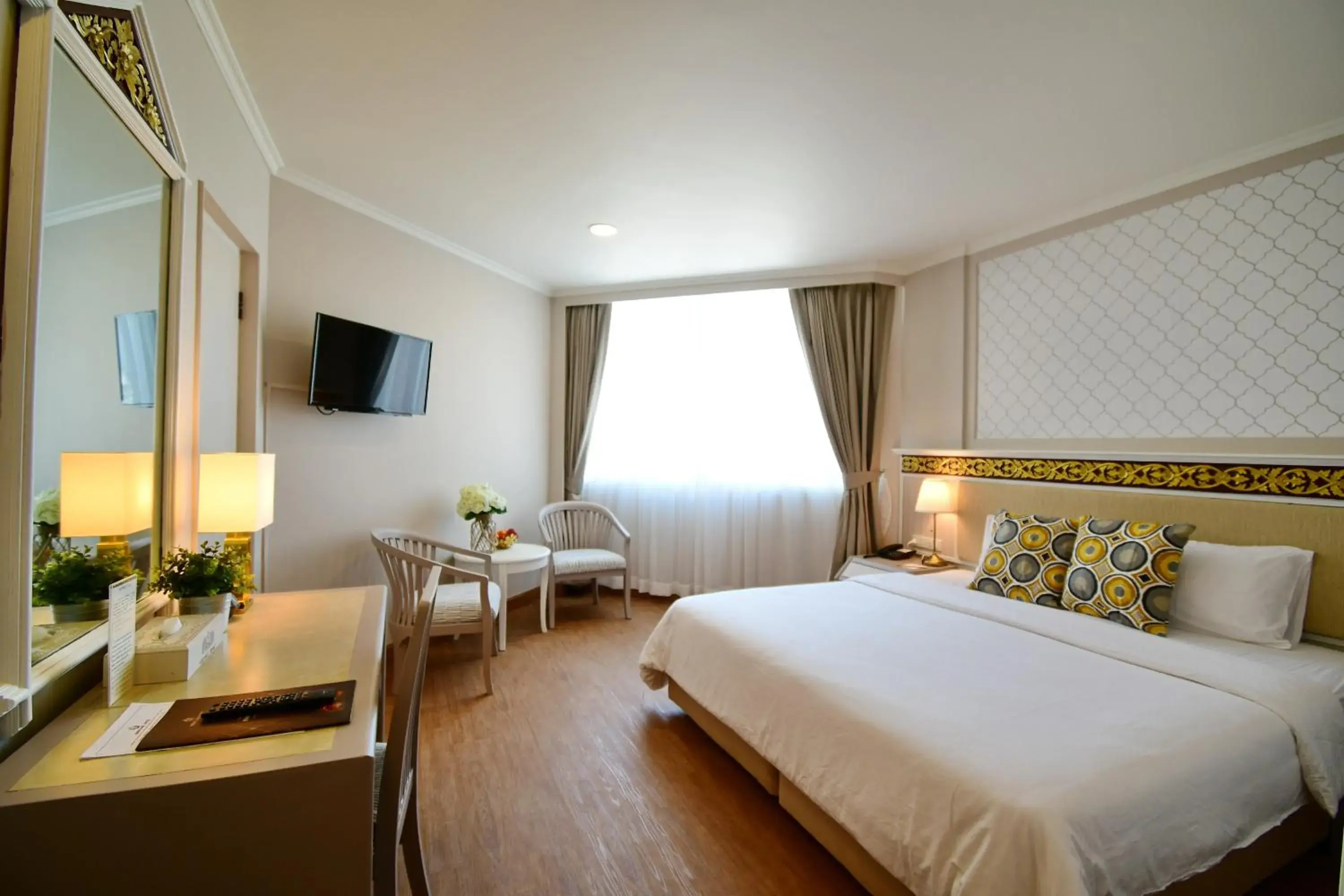 Photo of the whole room, Bed in Wangcome Hotel Photo of the whole room, Bed in Wangcome Hotel