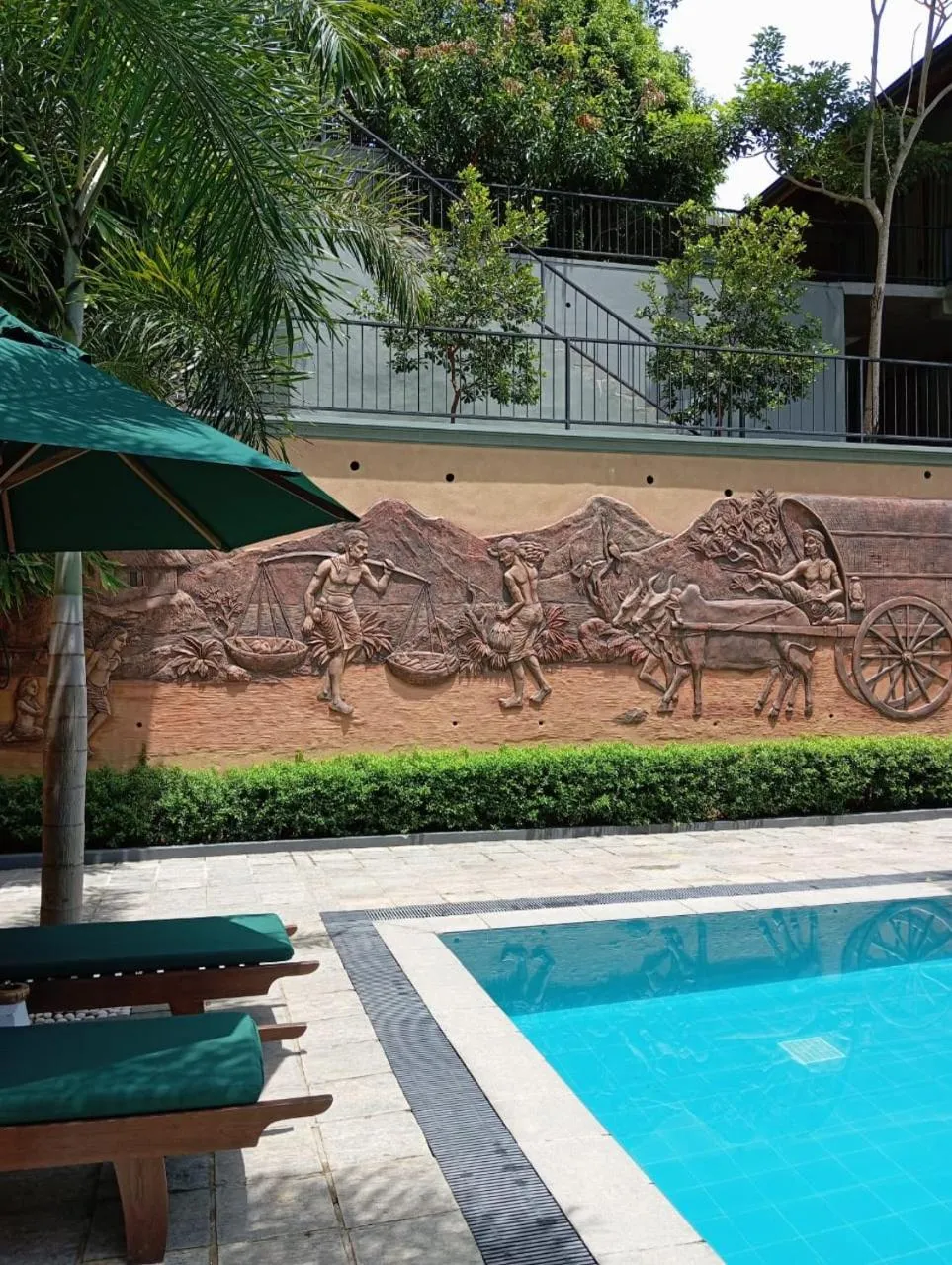 Decorative detail in Villa Rumassala Luxury Chalets Unawatuna