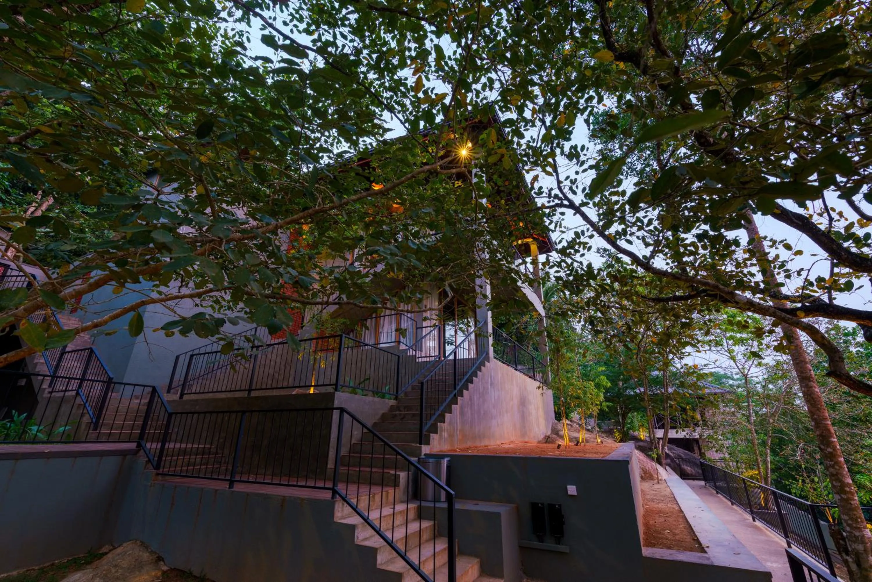 Property building in Villa Rumassala Luxury Chalets Unawatuna