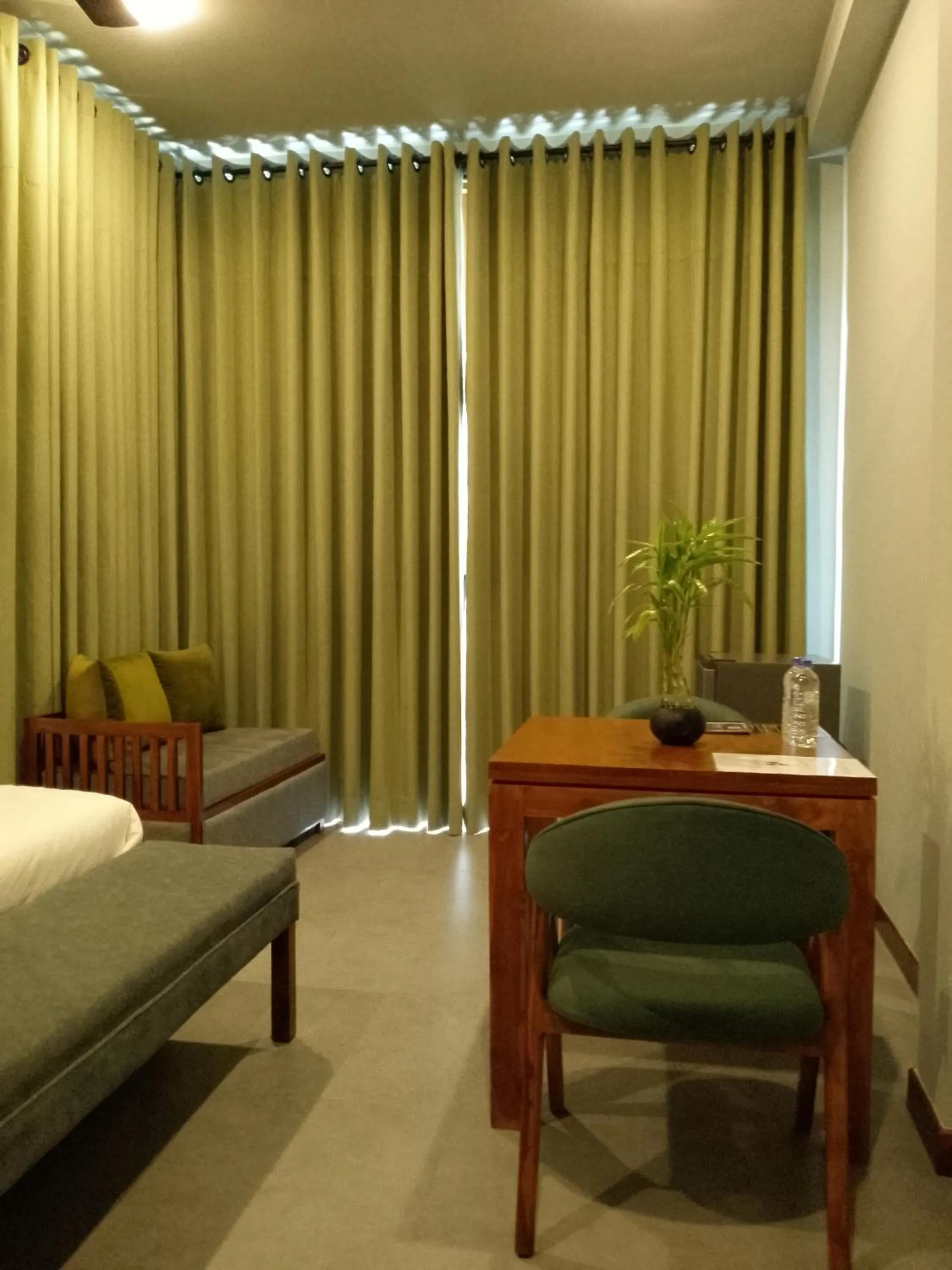 furniture, Bed in Villa Rumassala Luxury Chalets Unawatuna