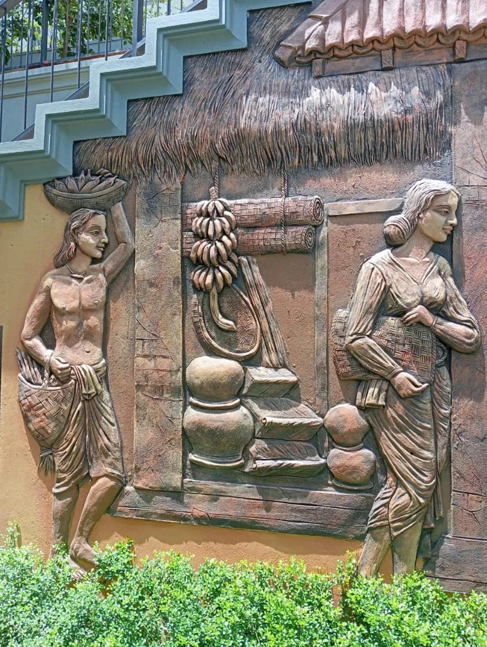Decorative detail in Villa Rumassala Luxury Chalets Unawatuna