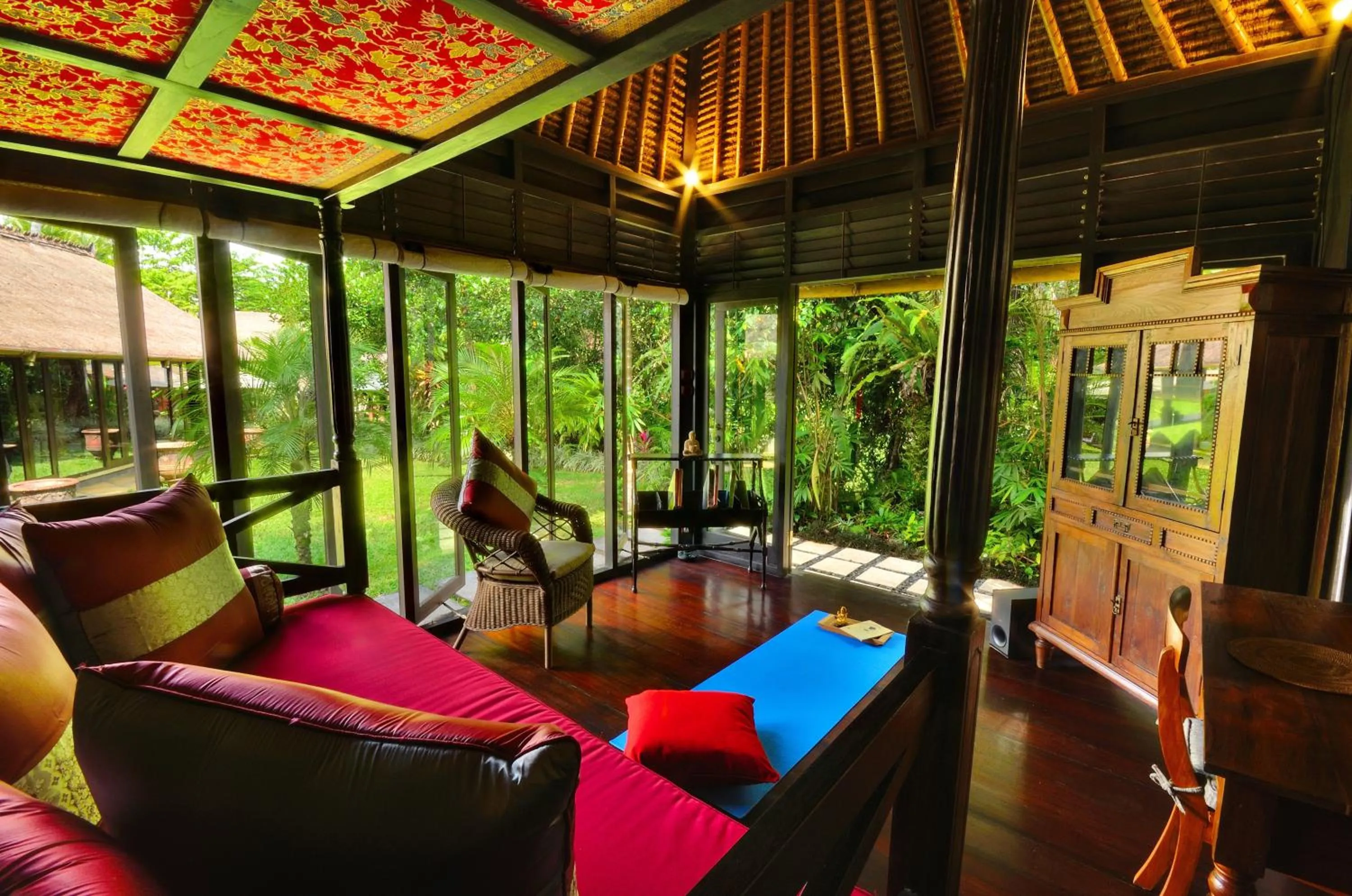Living room in Jendela Di Bali Villa