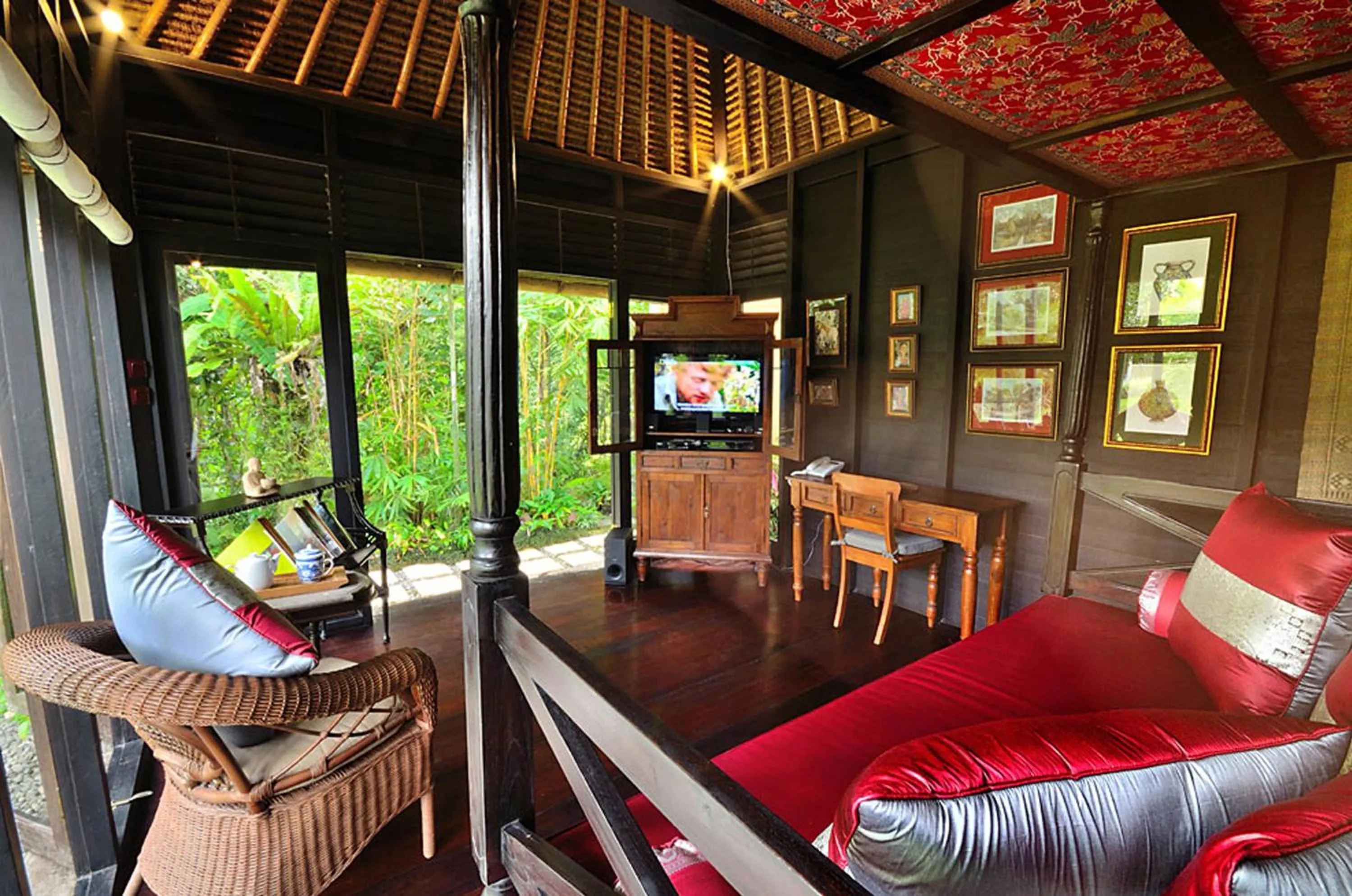 Balcony/Terrace in Jendela Di Bali Villa