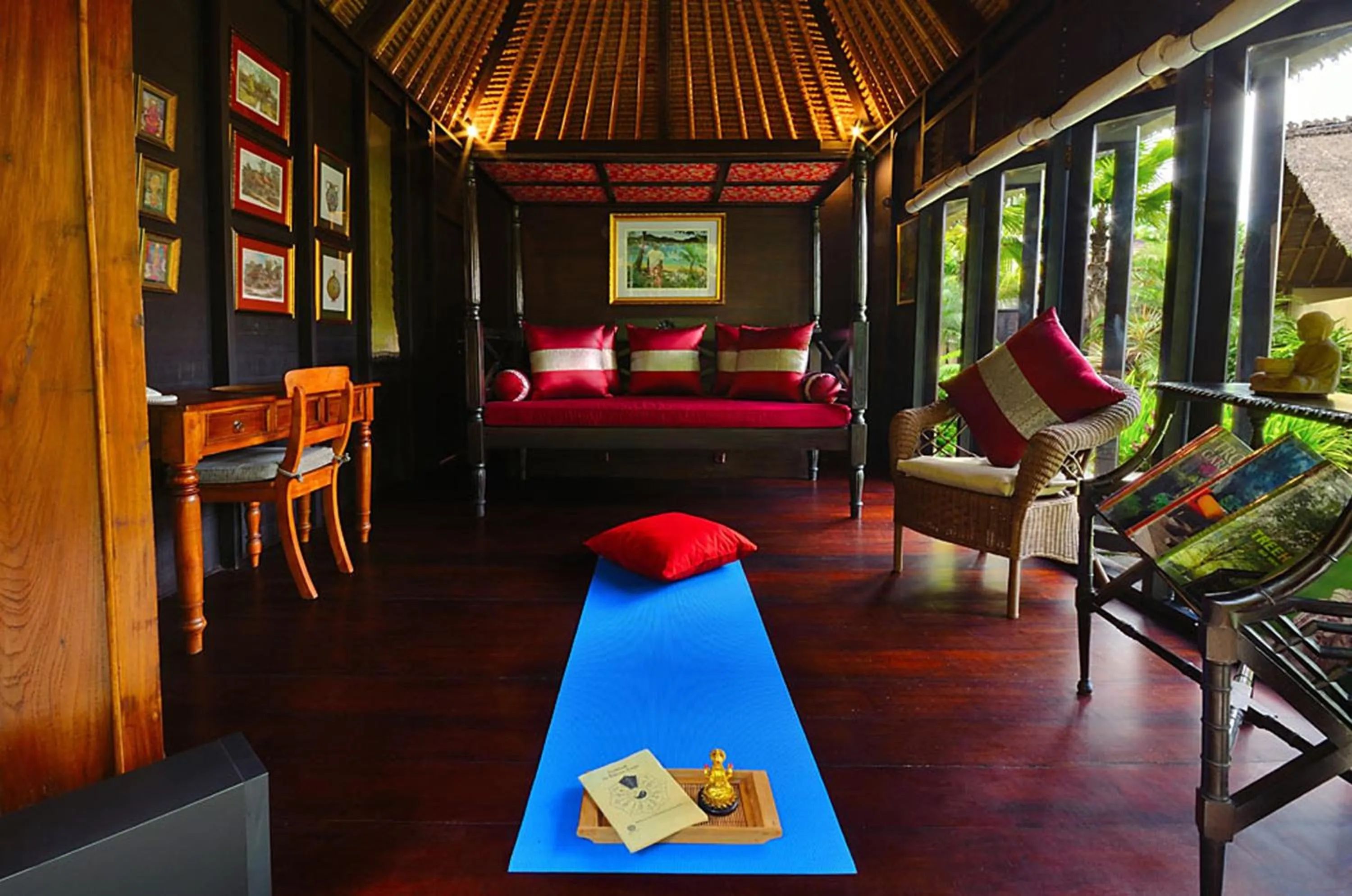 Balcony/Terrace in Jendela Di Bali Villa