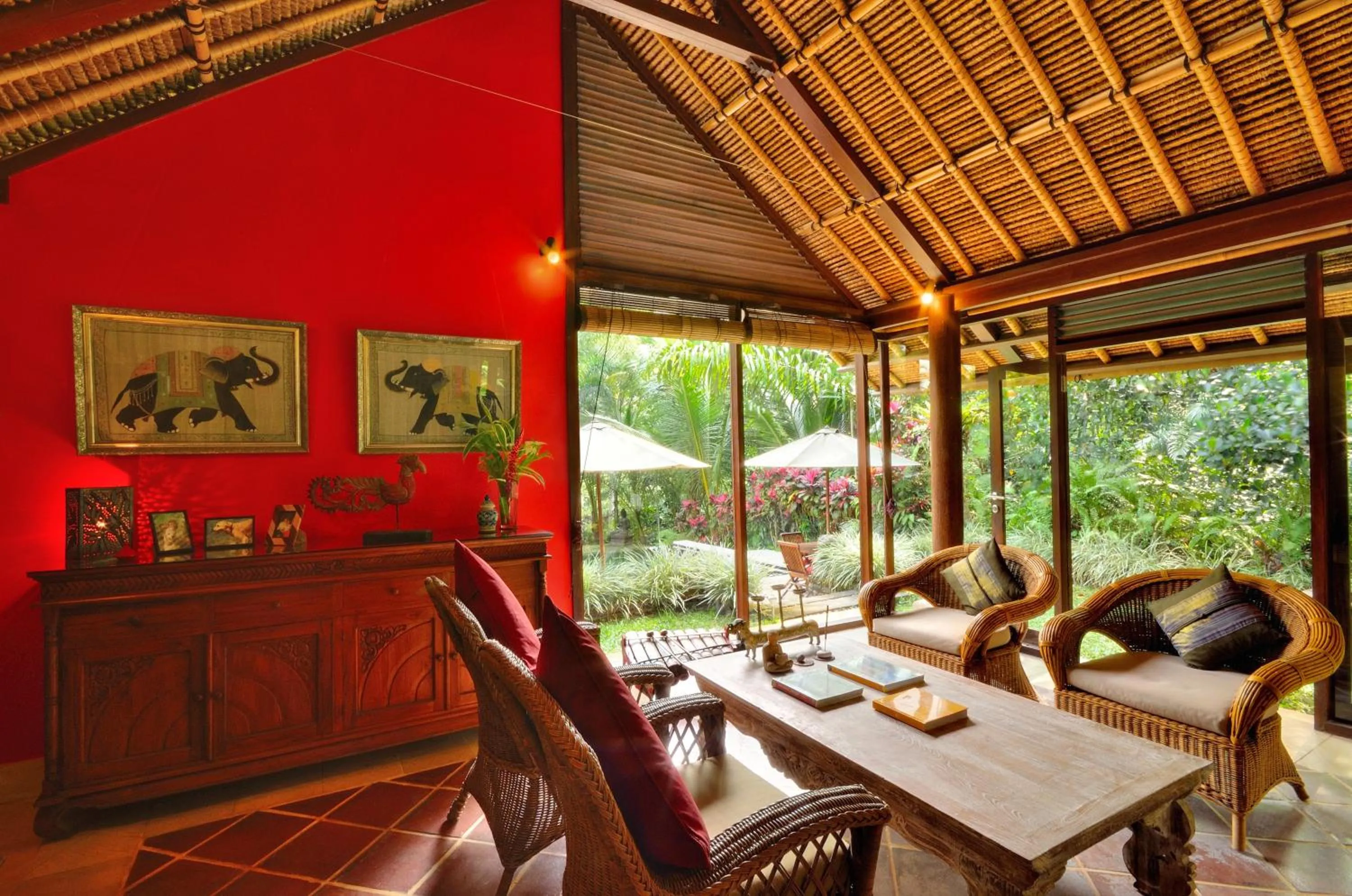 Living room in Jendela Di Bali Villa