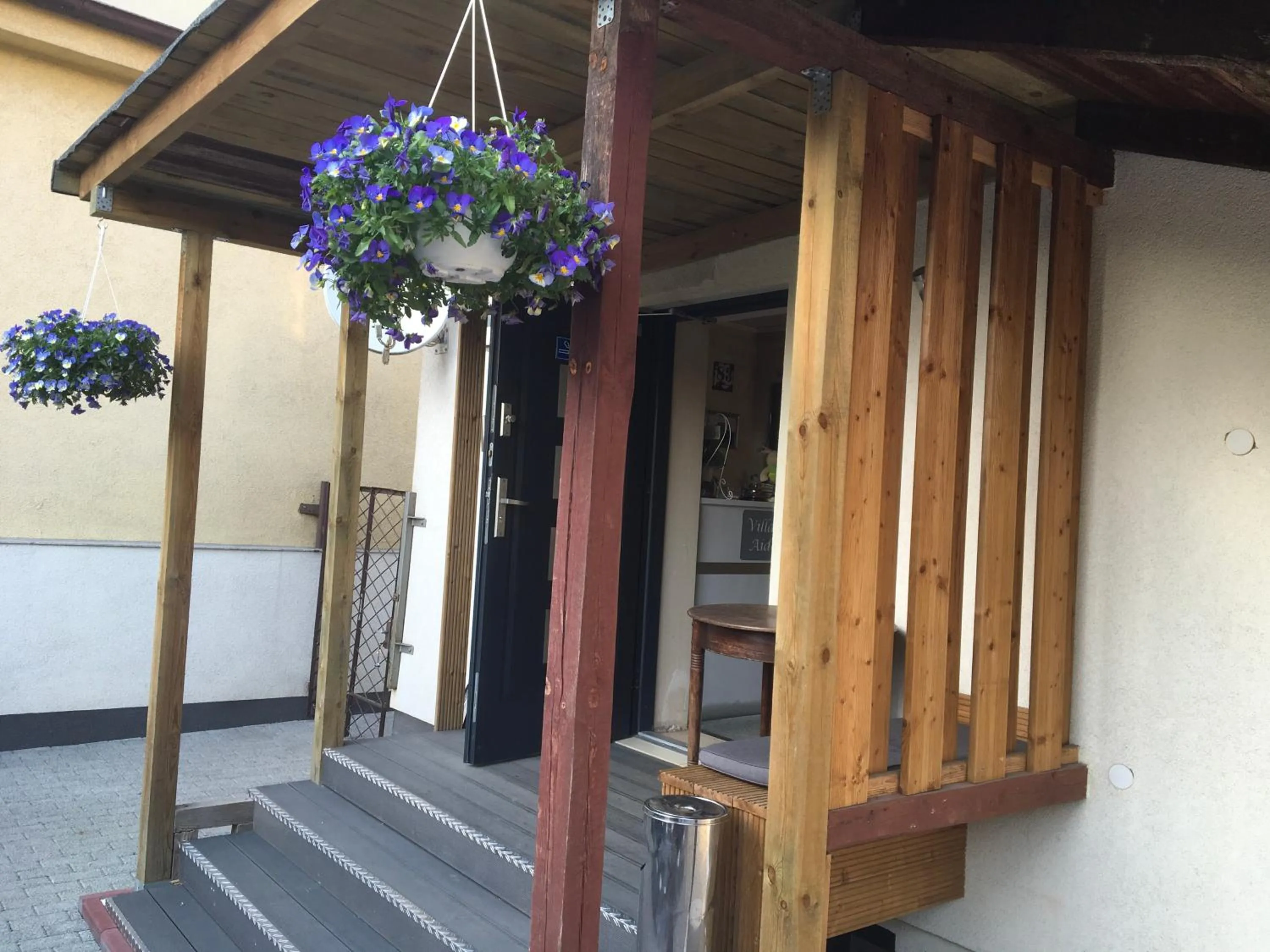Balcony/Terrace in Villa Aida pokoje gościnne