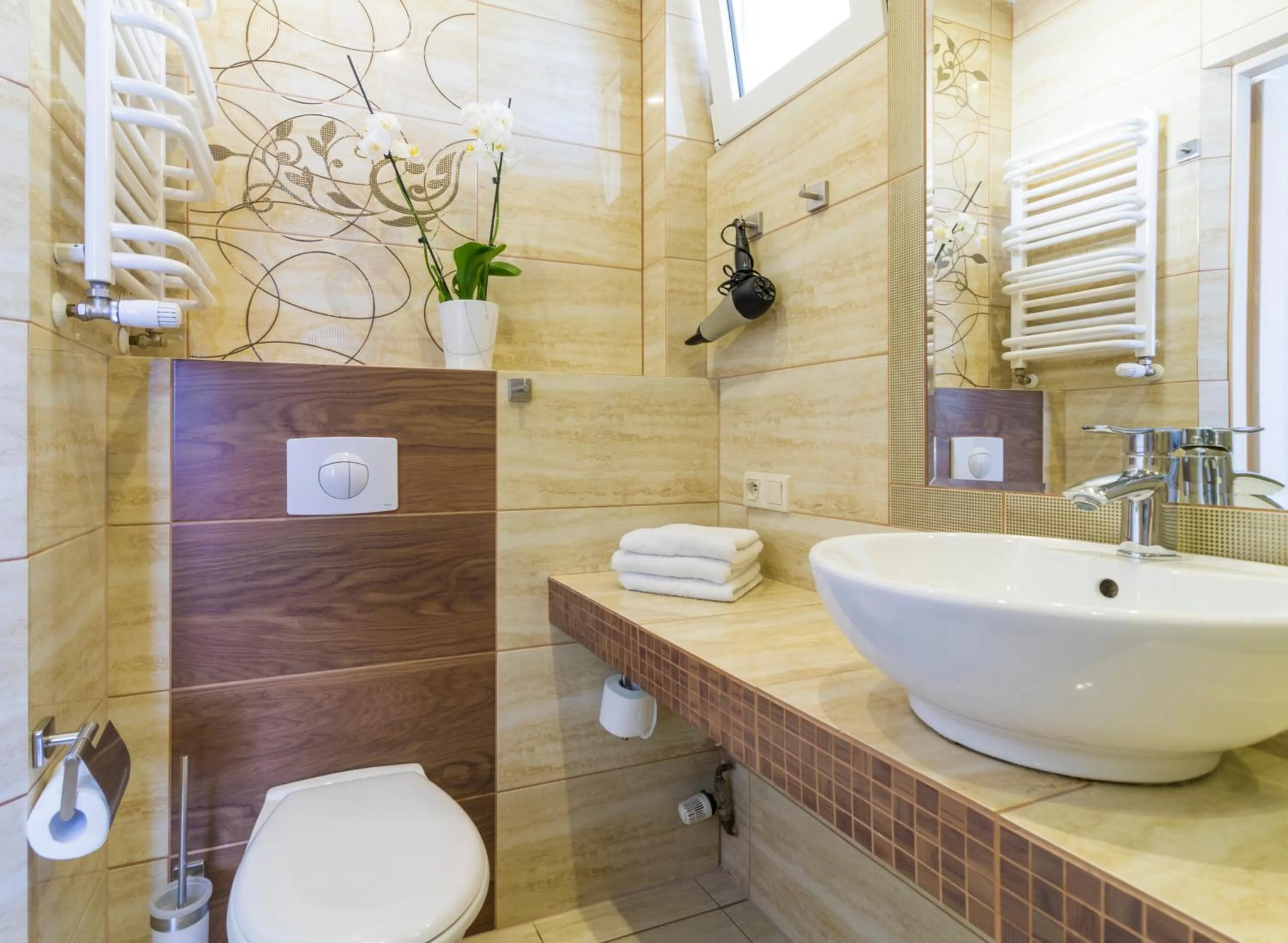 Shower in Villa Aida pokoje gościnne