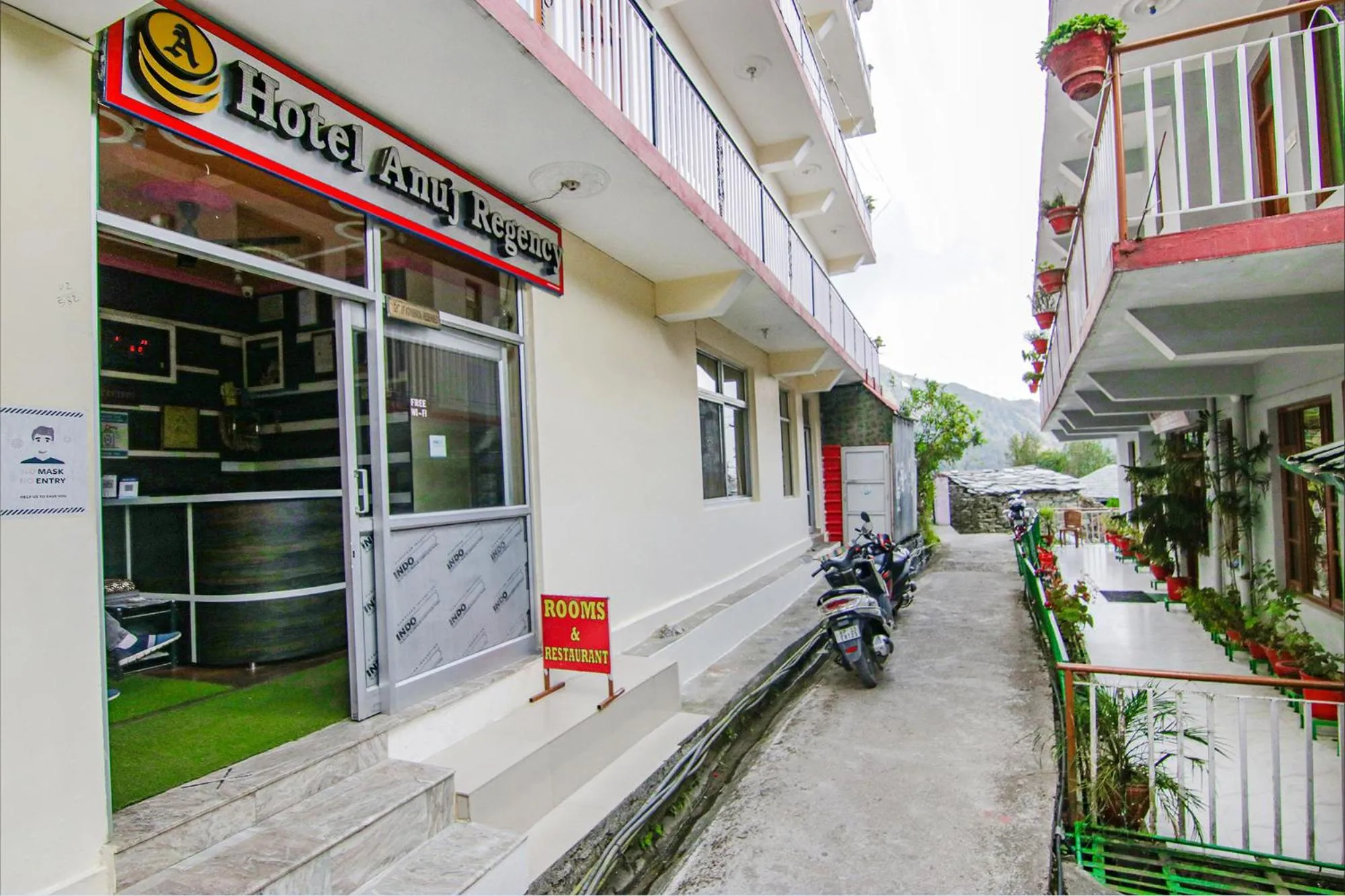 Property building in Hotel Anuj Regency