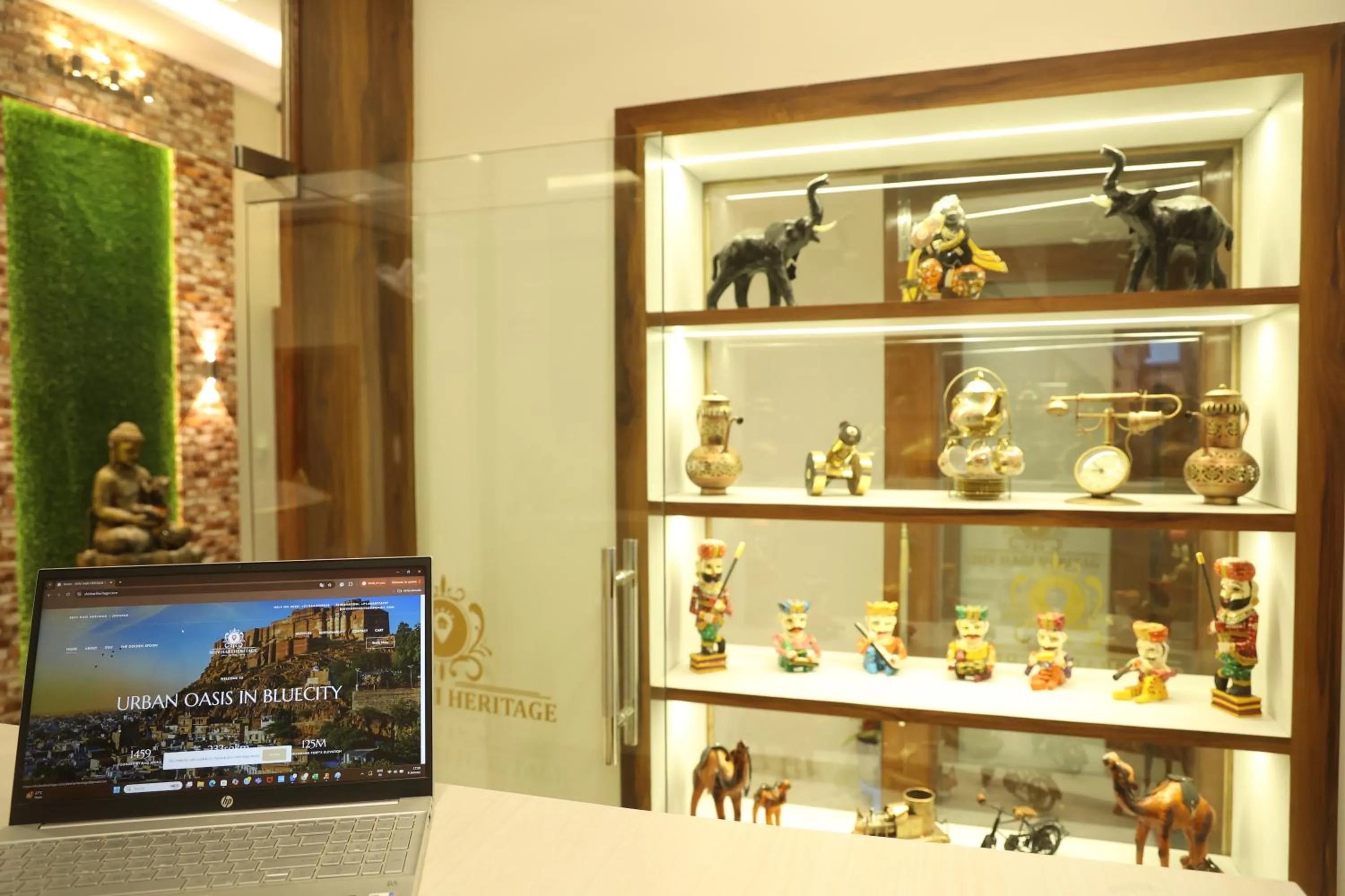 Lobby or reception in Shiv Hari heritage