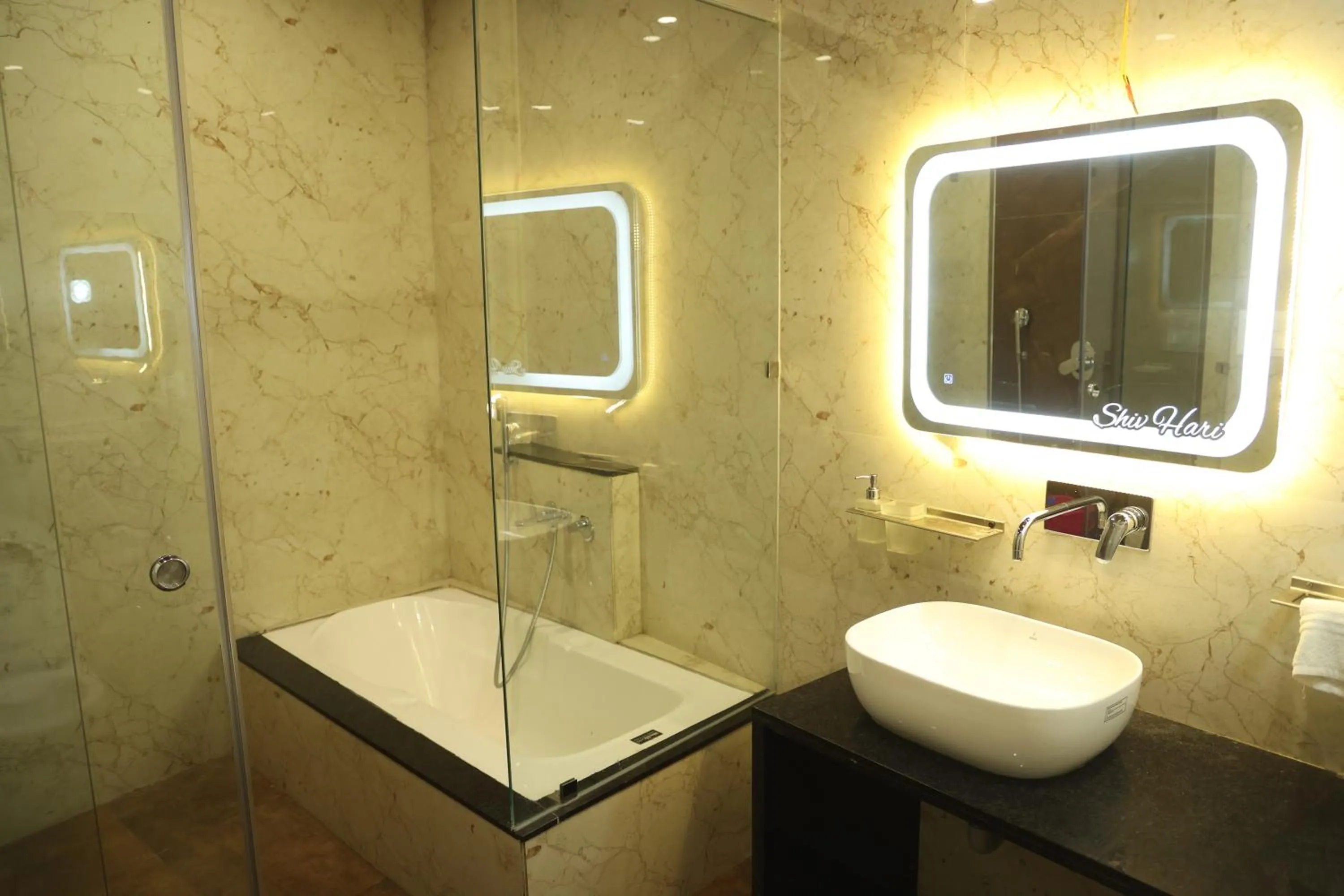 Shower in Shiv Hari heritage