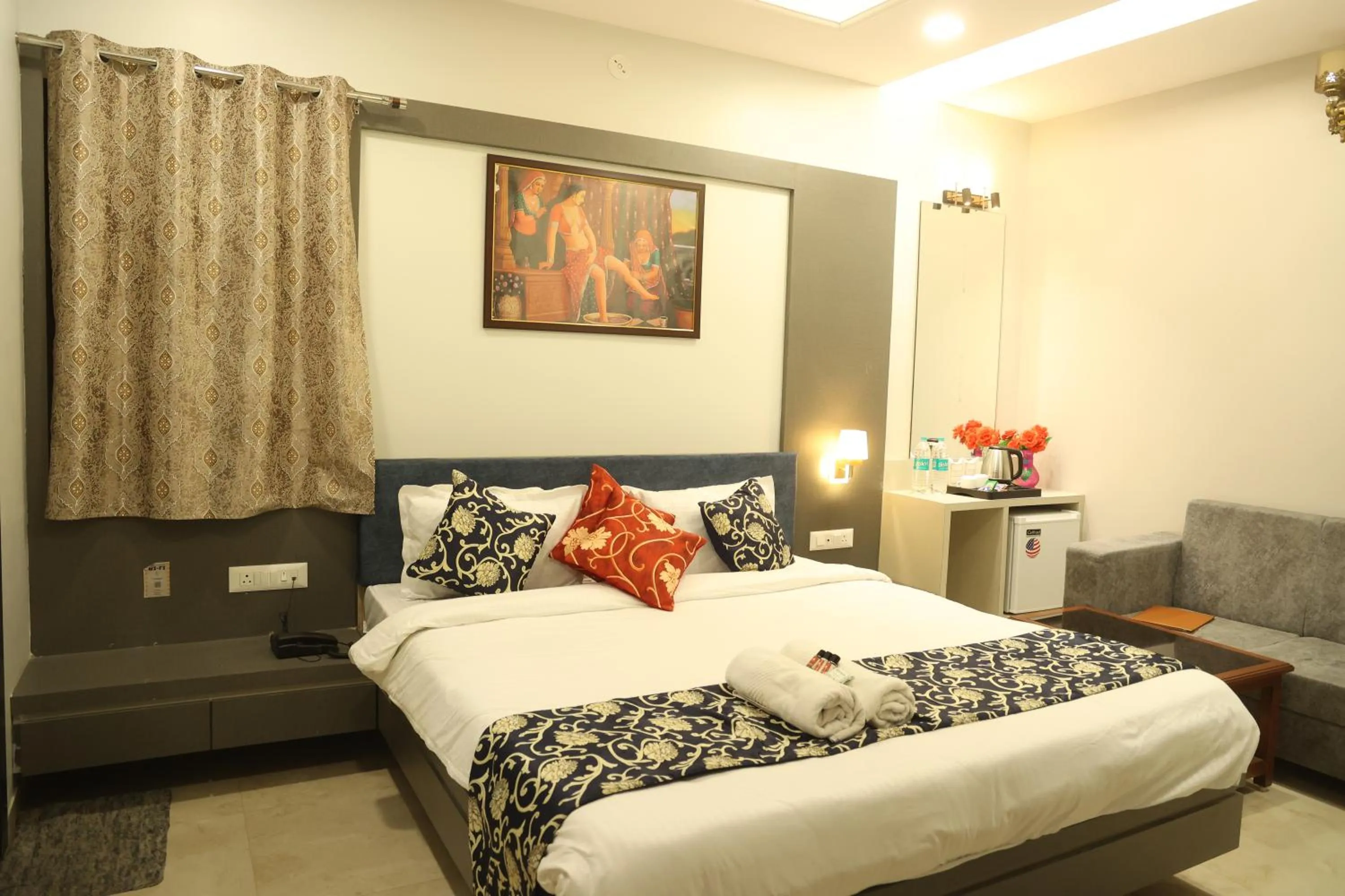 Bed in Shiv Hari heritage