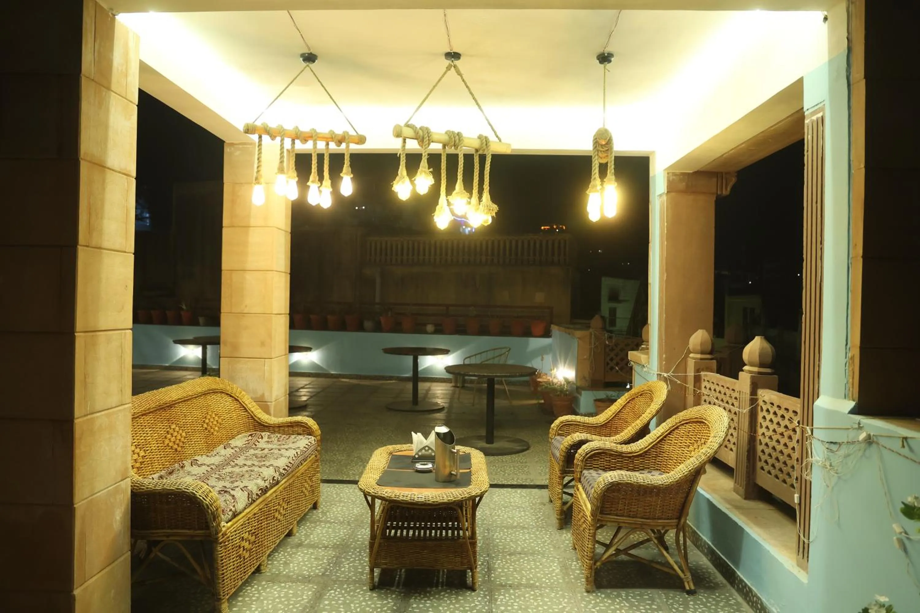 Seating area in Shiv Hari heritage