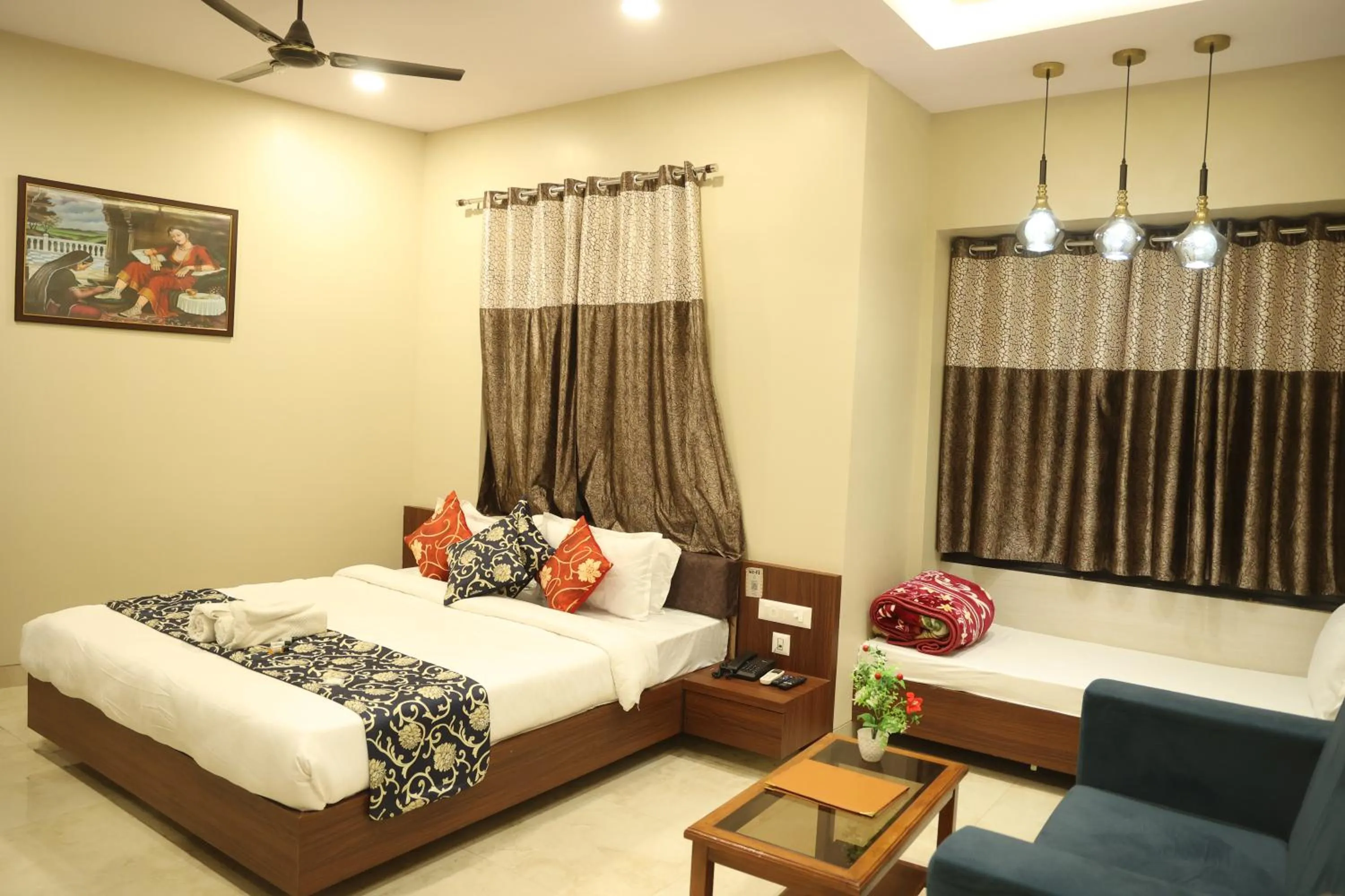 Bed in Shiv Hari heritage