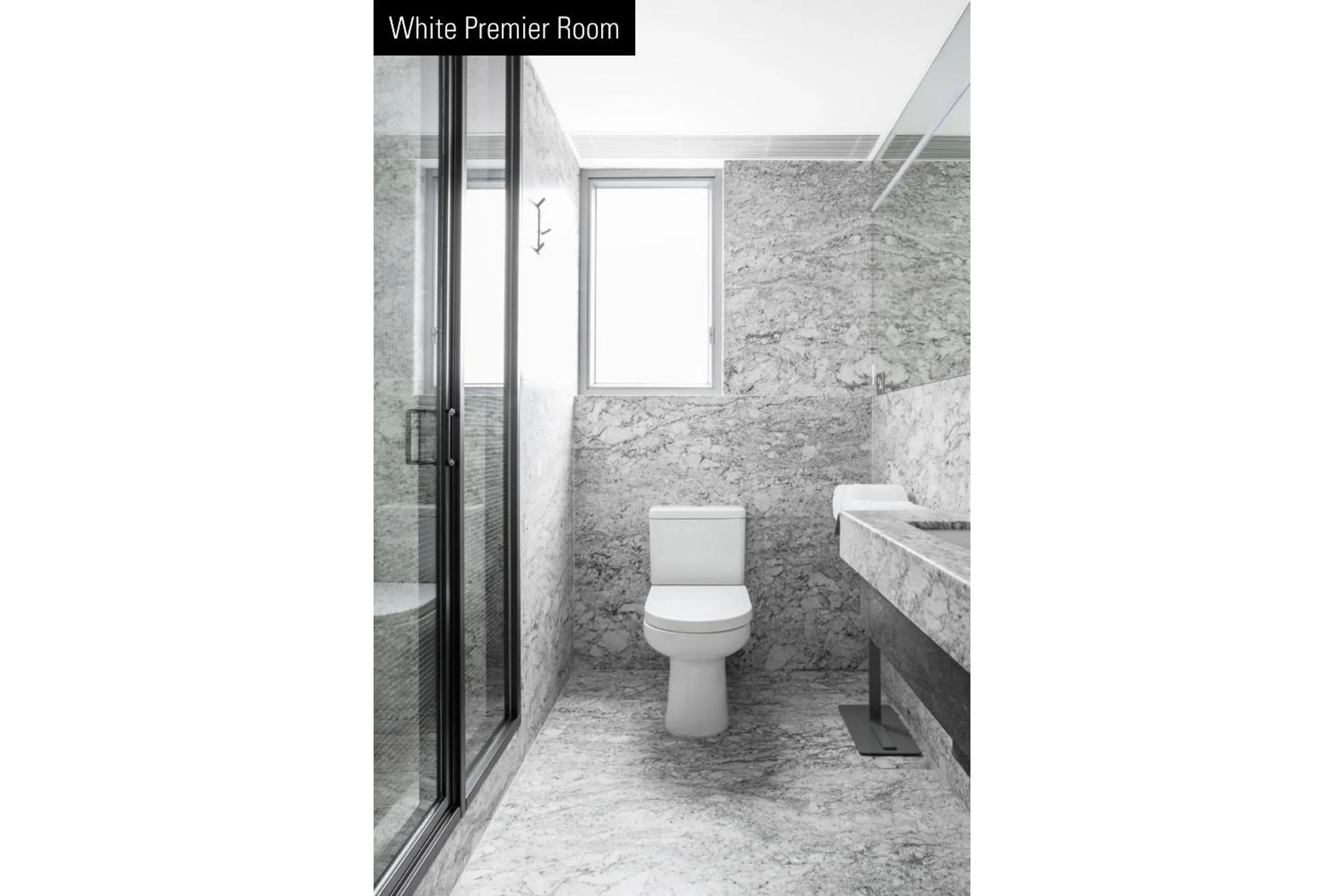 Toilet in TUVE Hotel