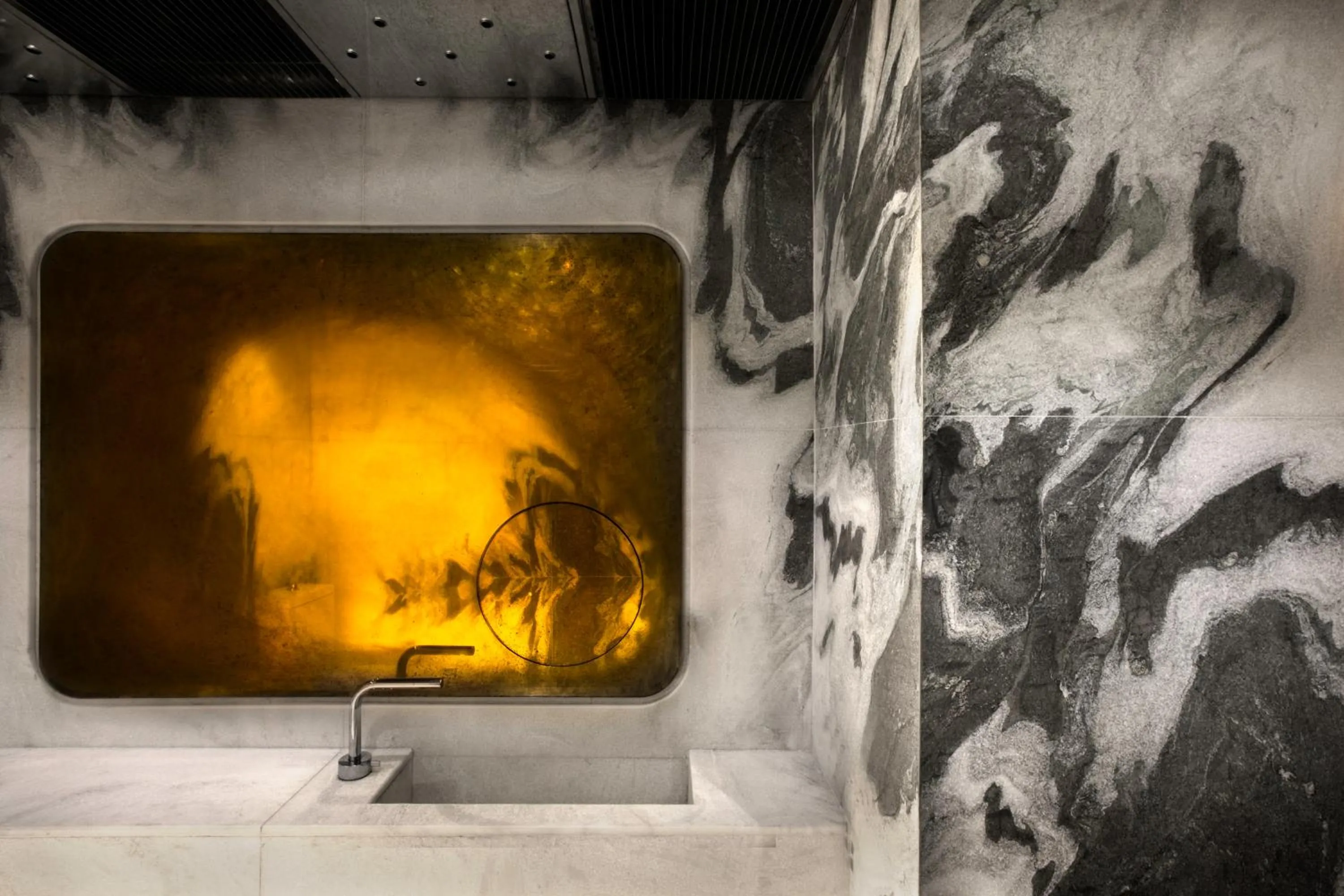 Decorative detail in TUVE Hotel