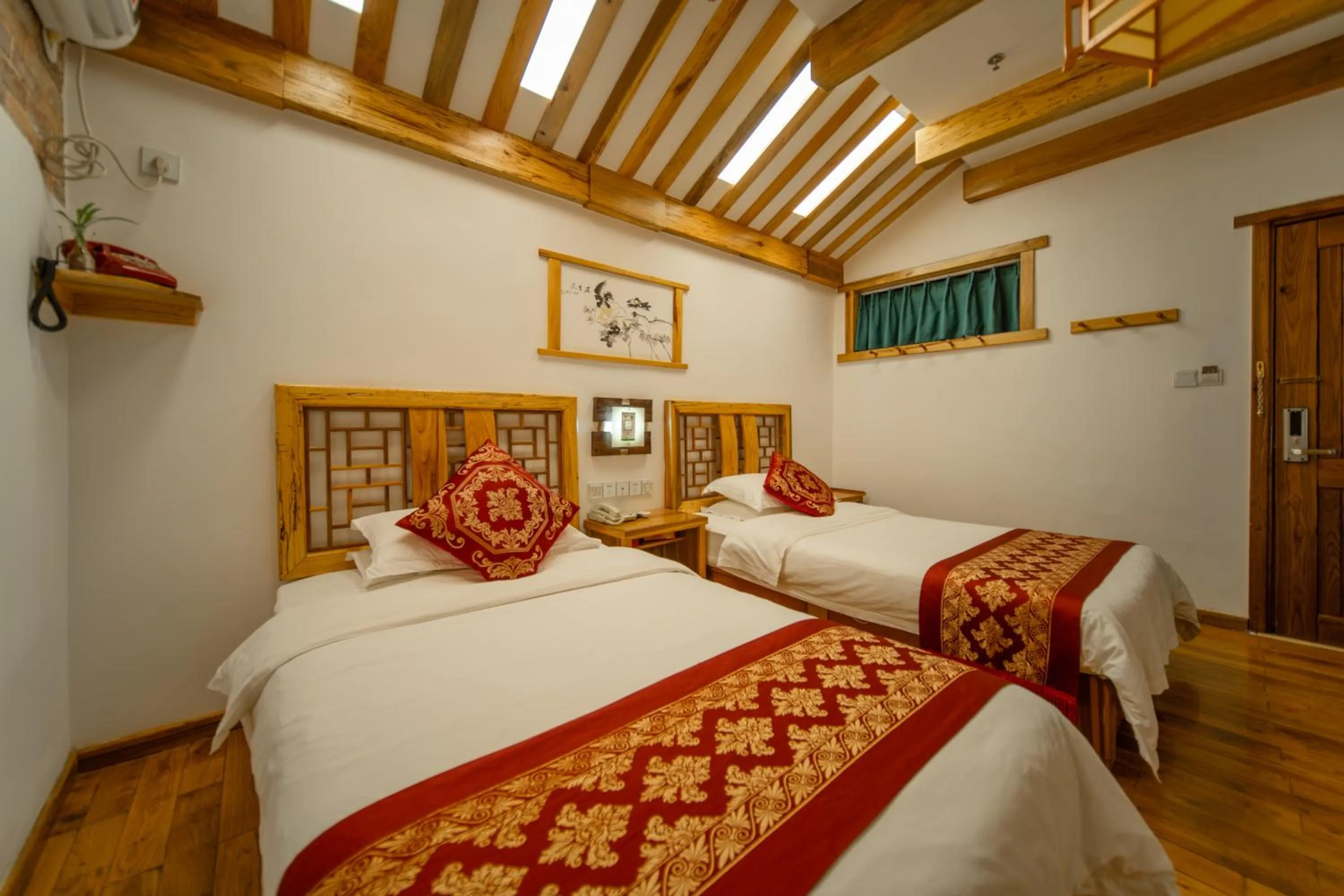 View (from property/room), Bed in Zhangjiajie Wangyi Inn