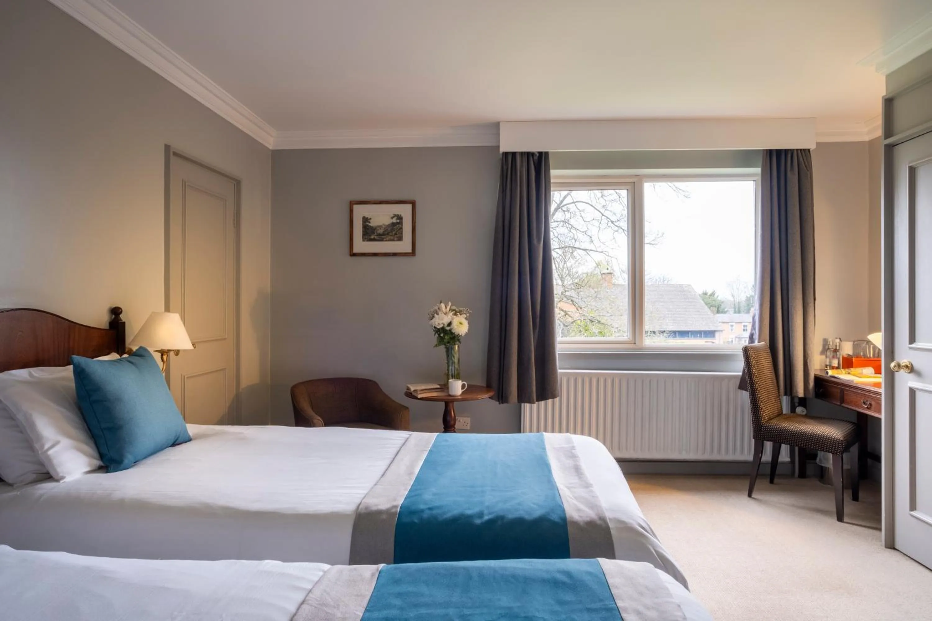 Bed in Whately Hall Hotel