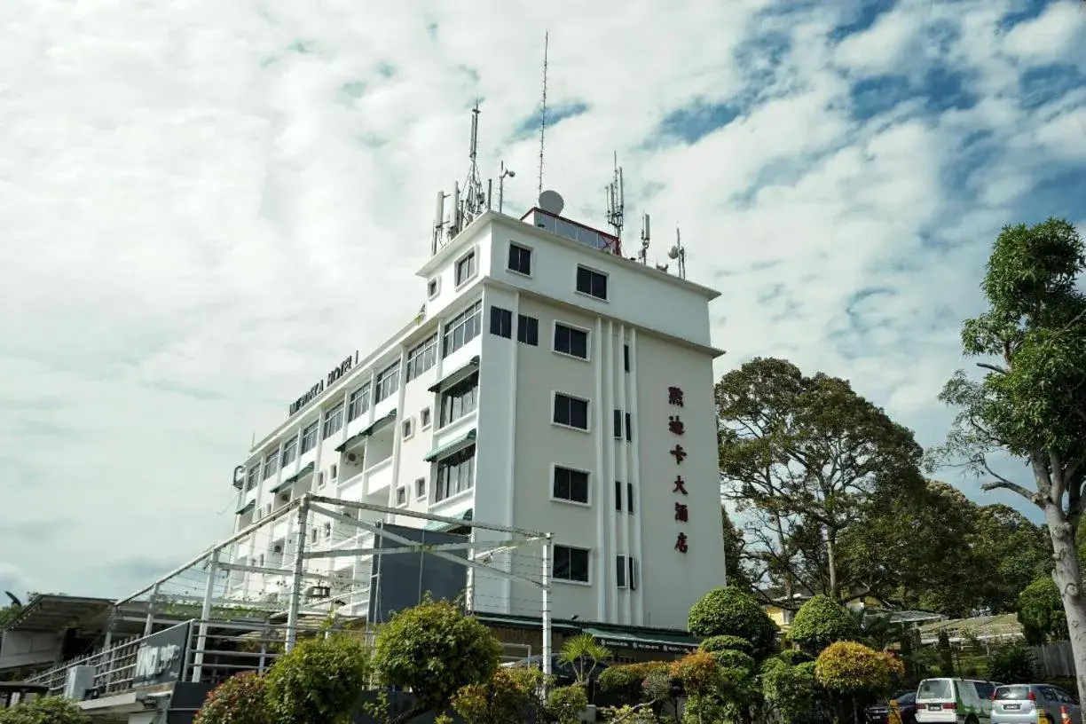 Property building in Merdeka Hotel Kluang Property building in Merdeka Hotel Kluang