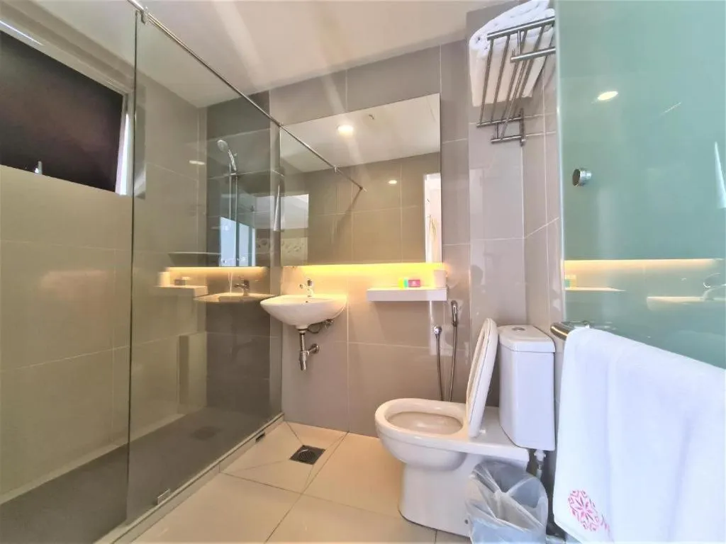 Bathroom in Merdeka Hotel Kluang
