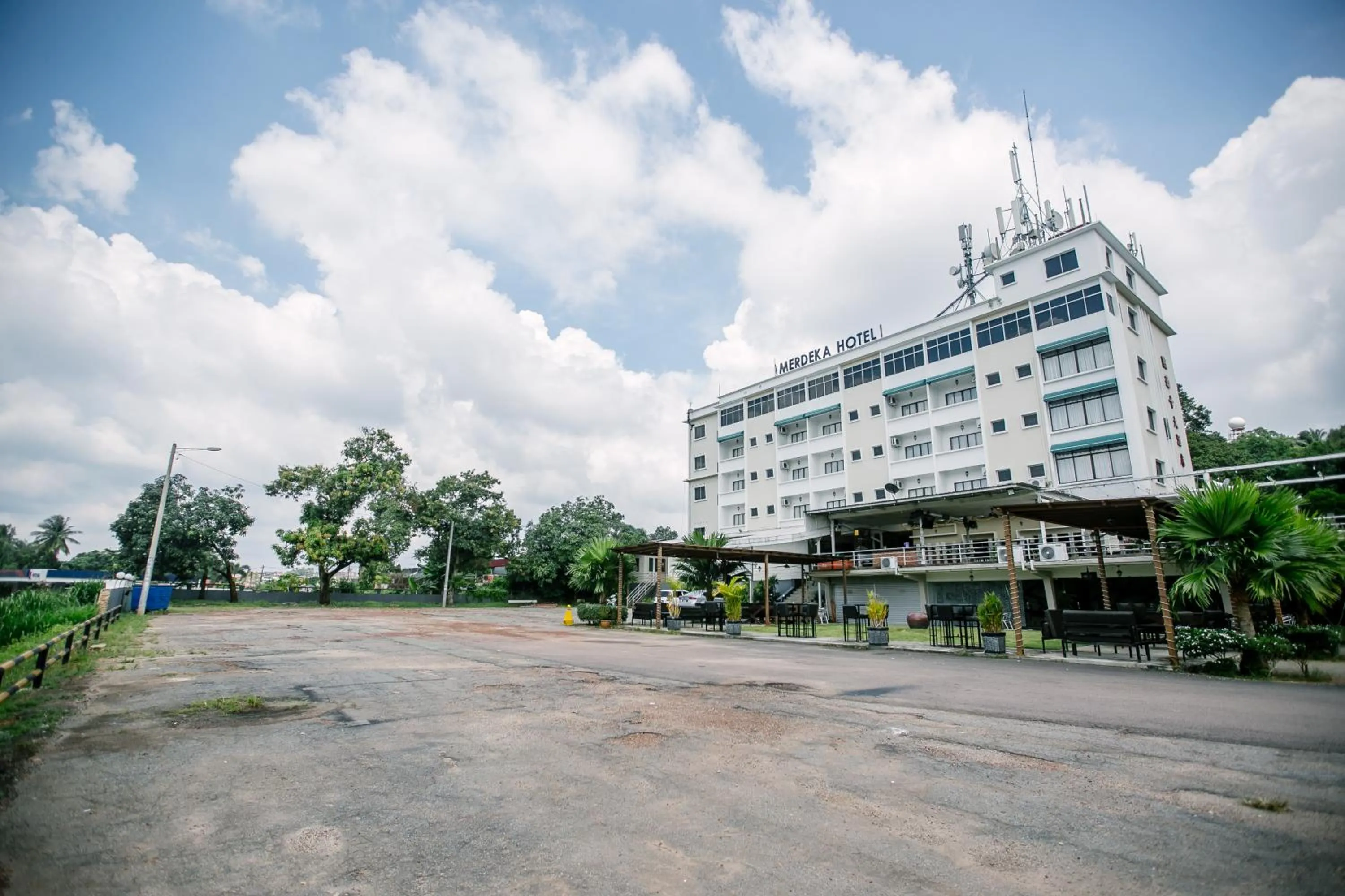 Property building in Merdeka Hotel Kluang