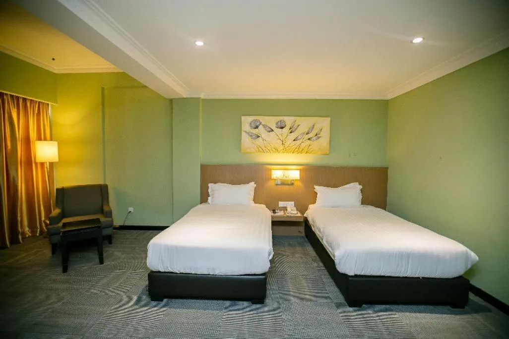Bedroom, Bed in Merdeka Hotel Kluang