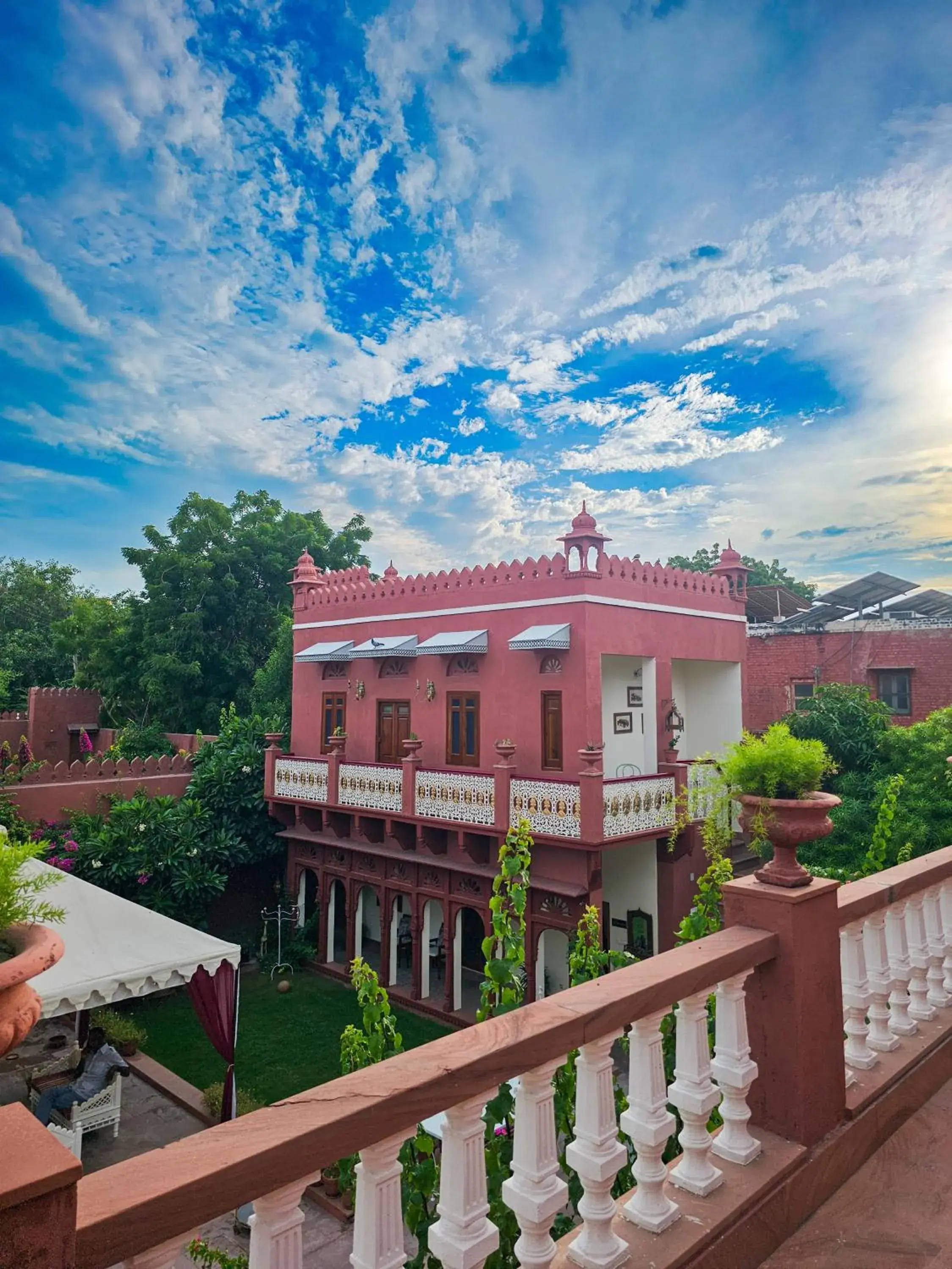 Deluxe Double or Twin Room with Garden View in Cavalry Villa bikaner Deluxe Double or Twin Room with Garden View in Cavalry Villa bikaner