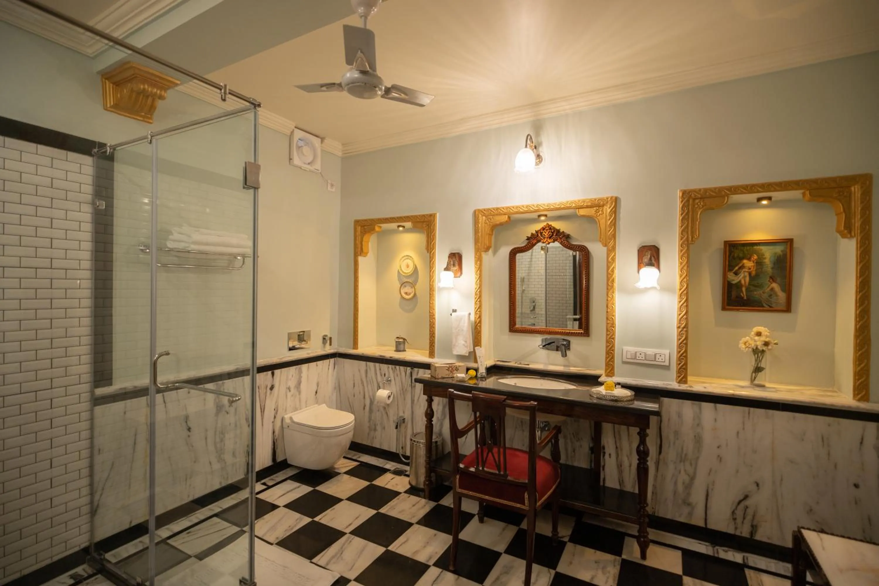 Deluxe Double or Twin Room with City View in Cavalry Villa bikaner