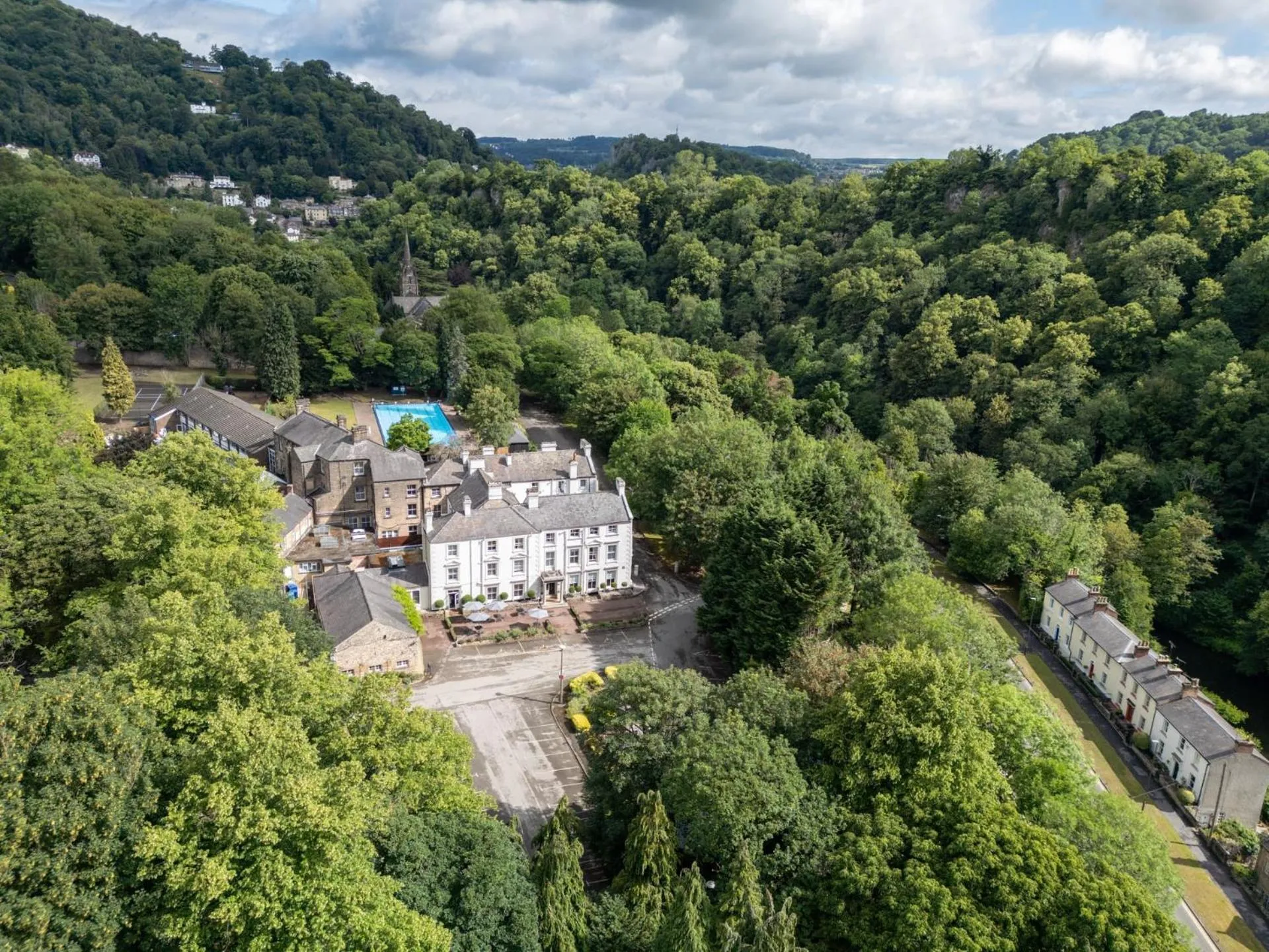 Bird's eye view in New Bath Hotel & Spa