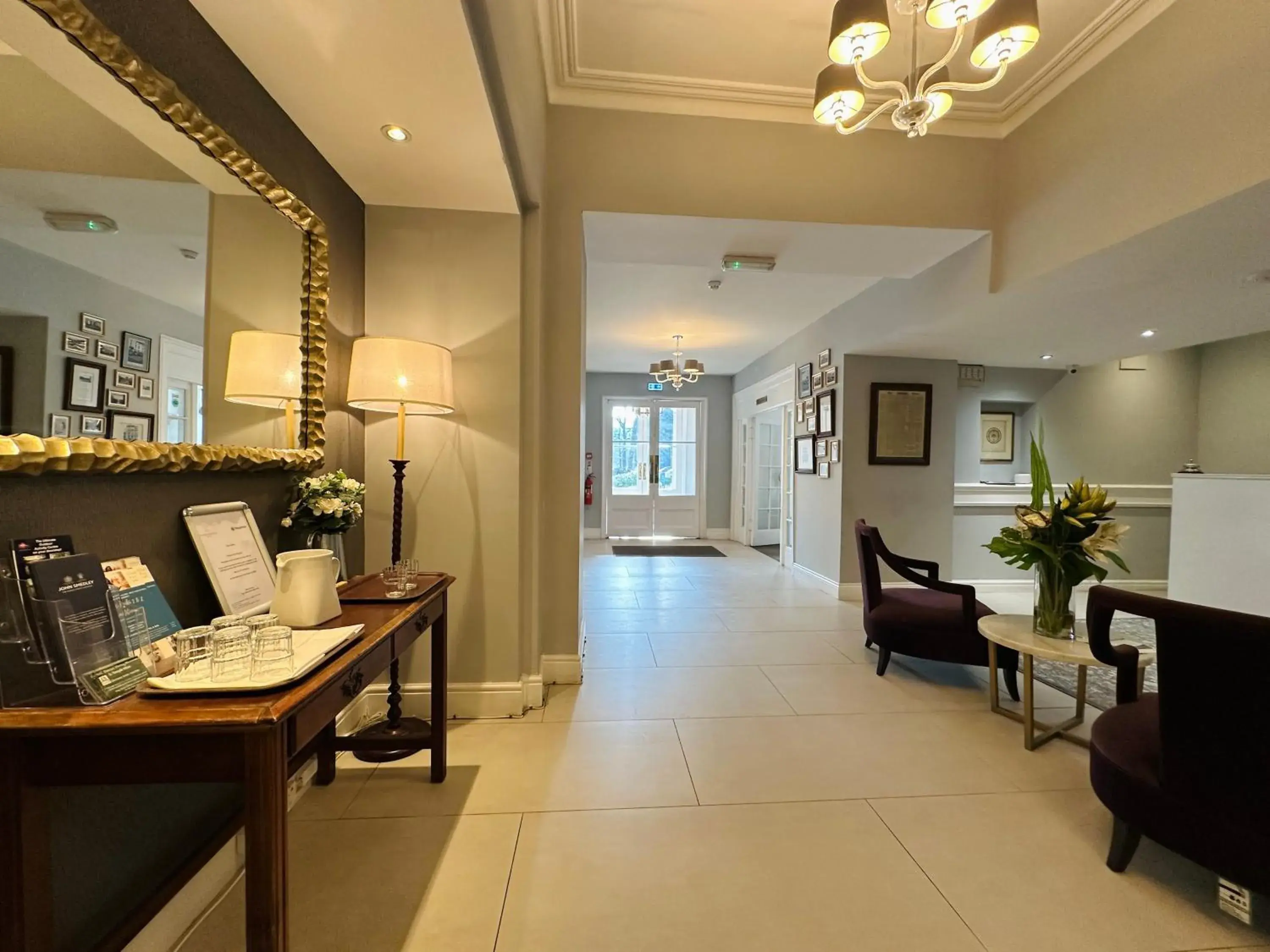 Lobby or reception in New Bath Hotel & Spa Lobby or reception in New Bath Hotel & Spa