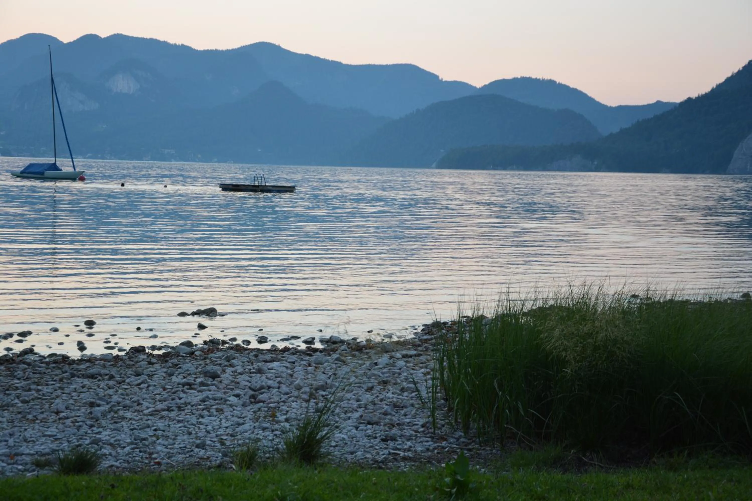 Natural landscape in Appart Weisse Urlauben am Wolfgangsee