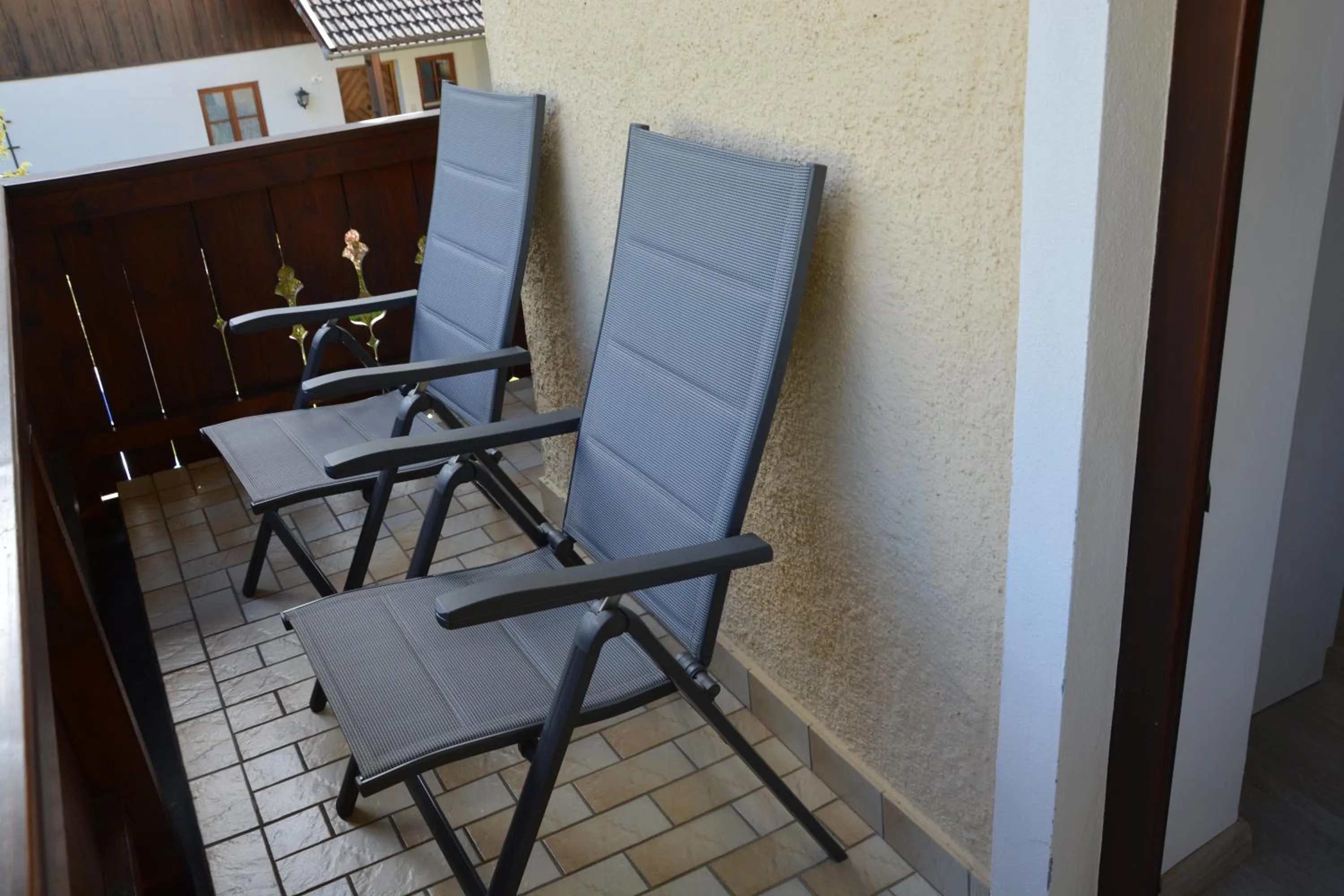 Balcony/Terrace in Appart Weisse Urlauben am Wolfgangsee