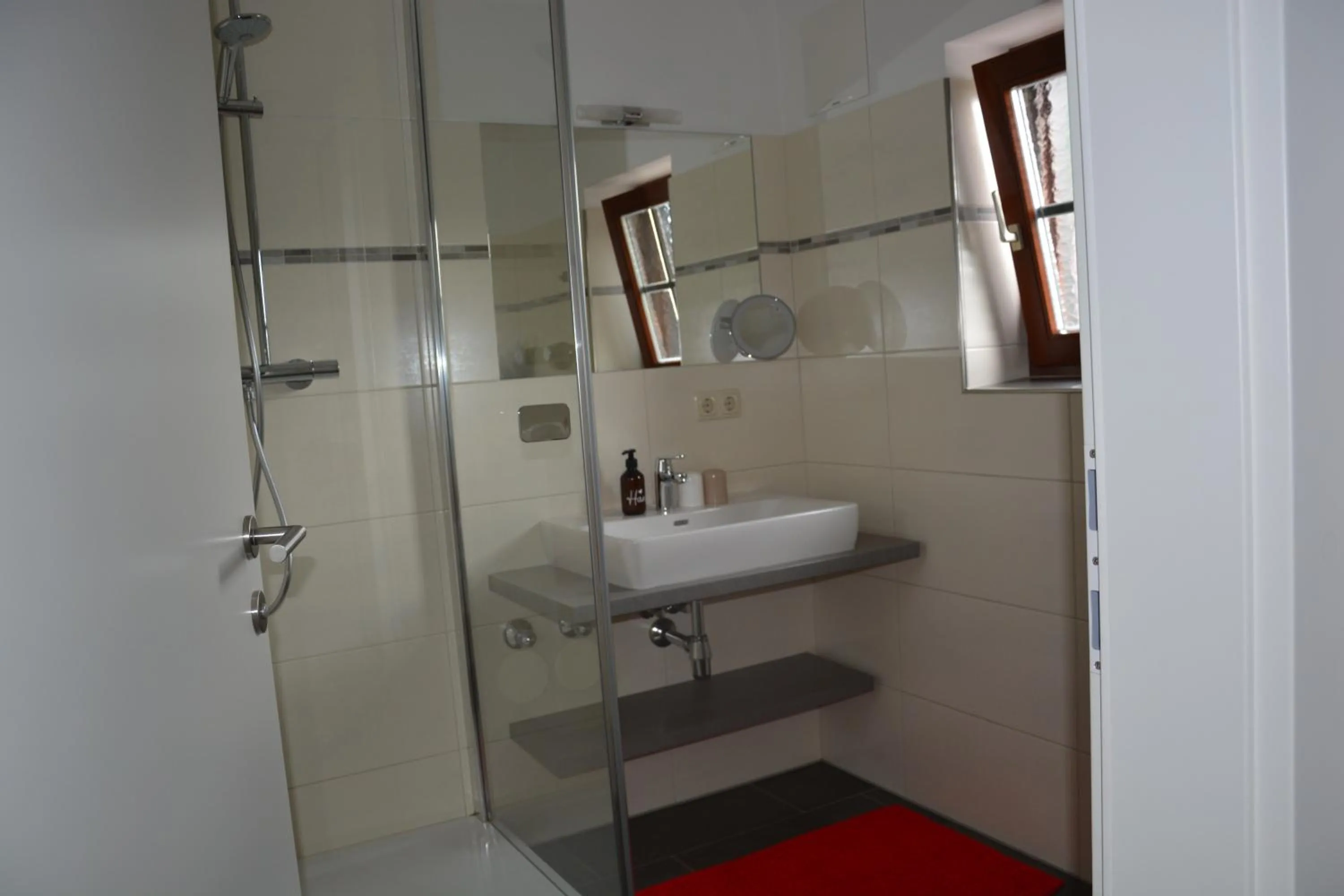 Bathroom in Appart Weisse Urlauben am Wolfgangsee
