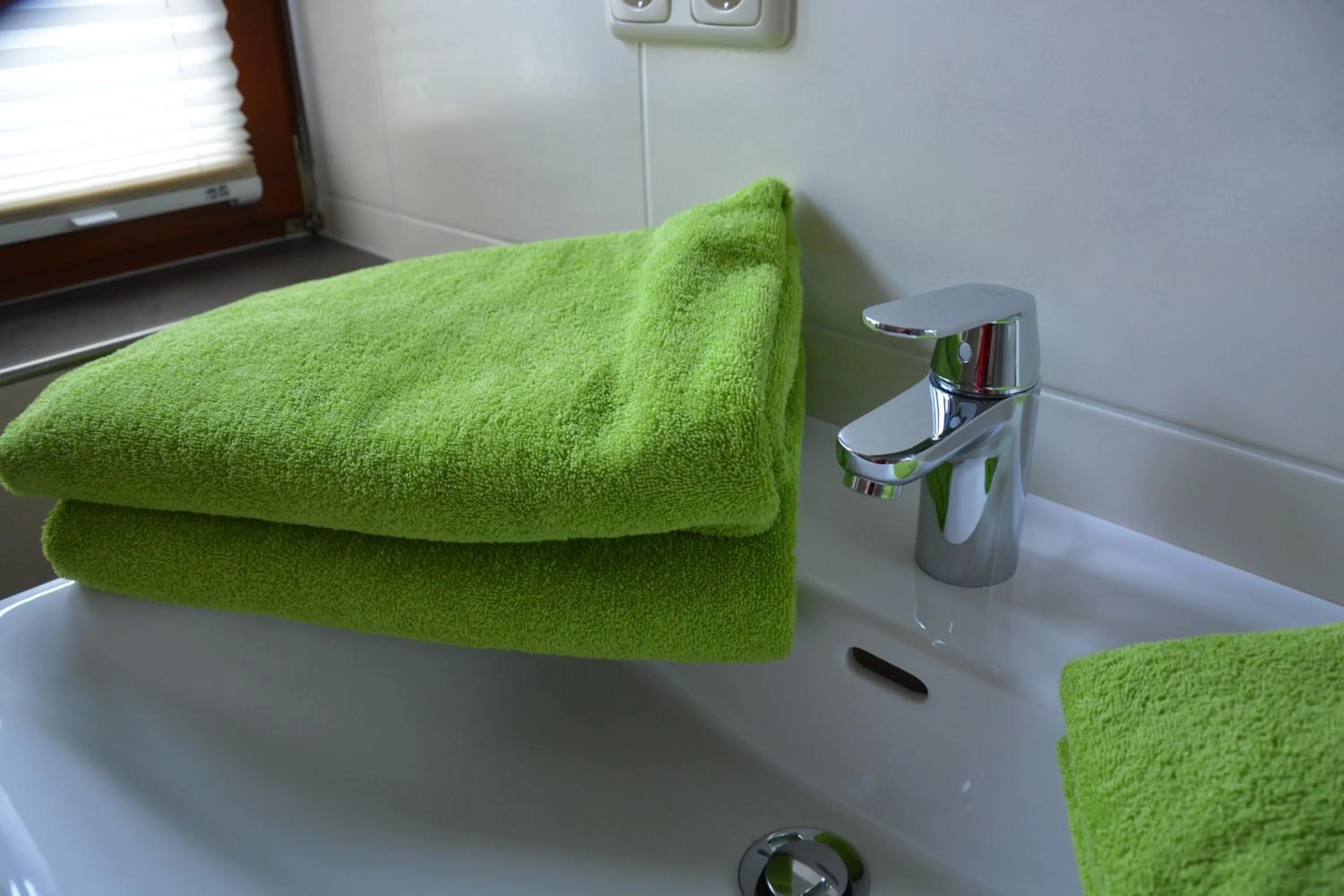 Bathroom in Appart Weisse Urlauben am Wolfgangsee