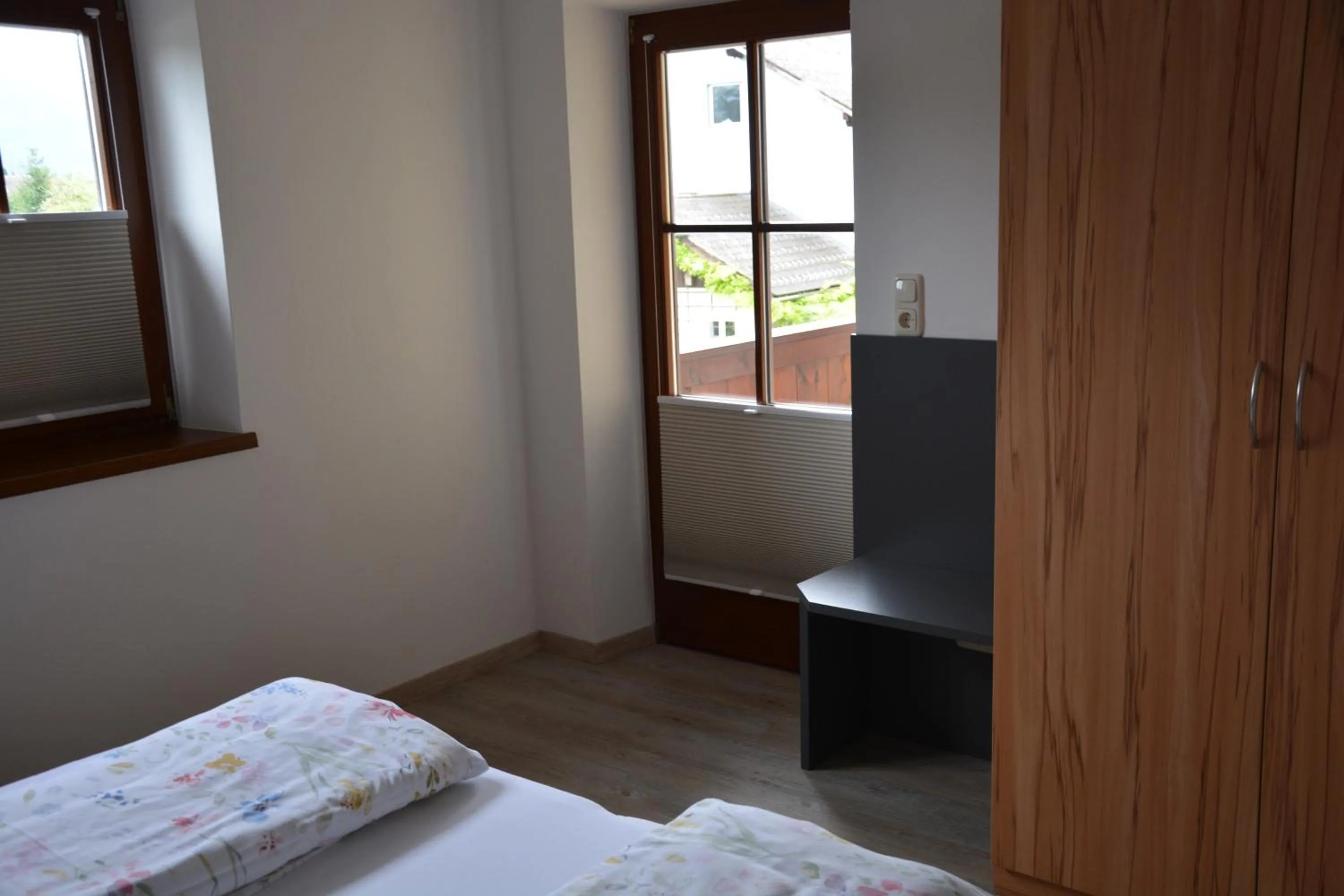 Bed in Appart Weisse Urlauben am Wolfgangsee
