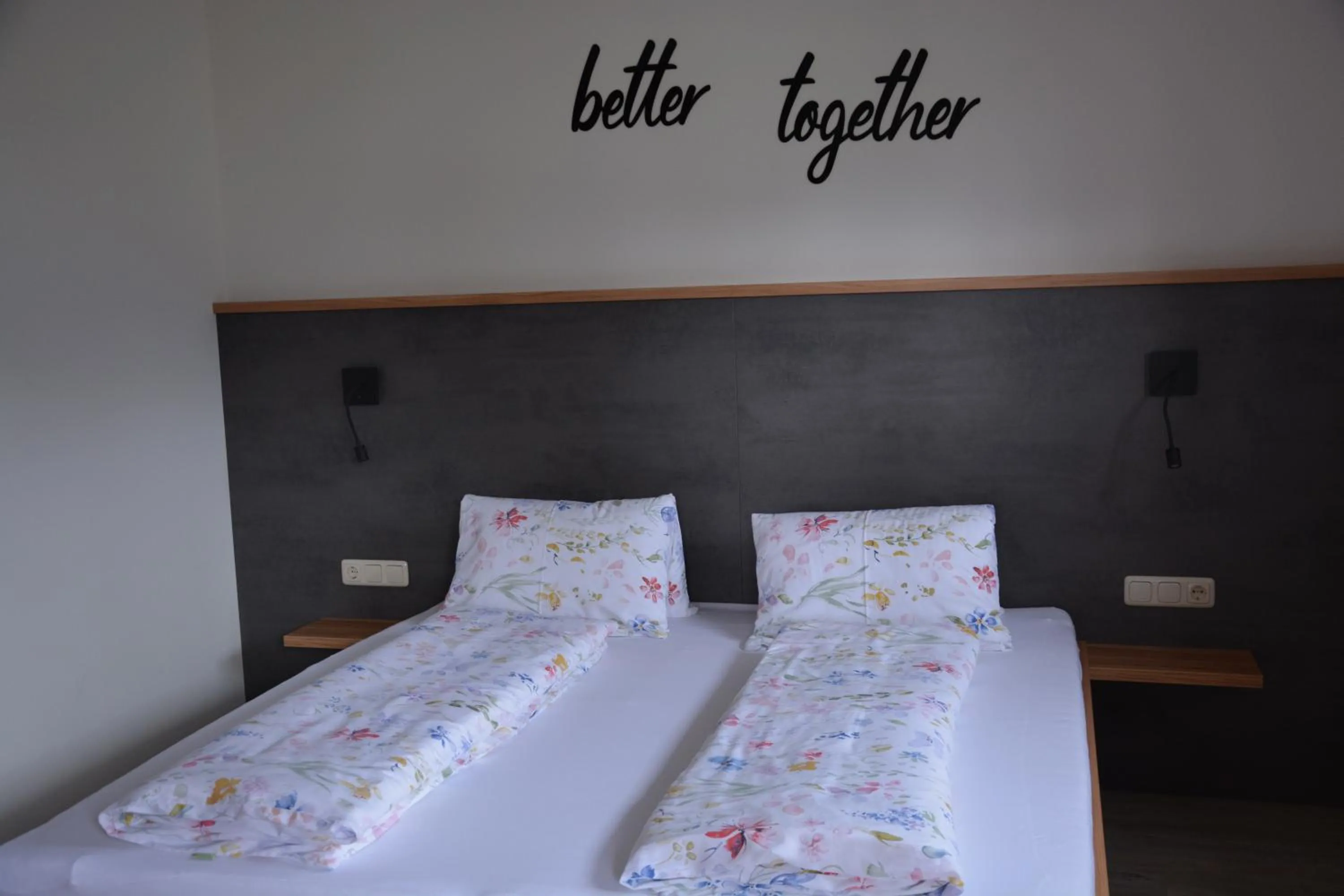 Bed in Appart Weisse Urlauben am Wolfgangsee