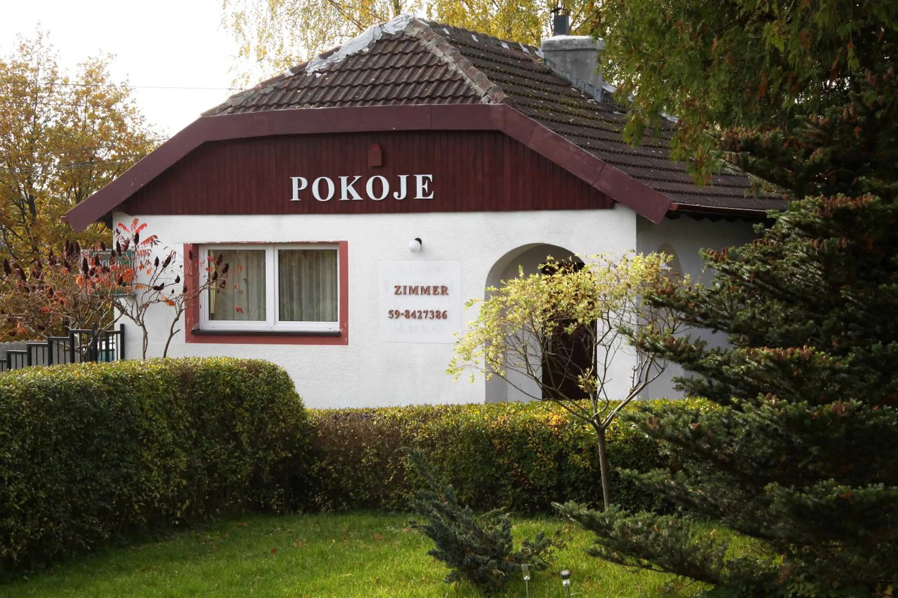 Garden in Zajazd Biały Dom
