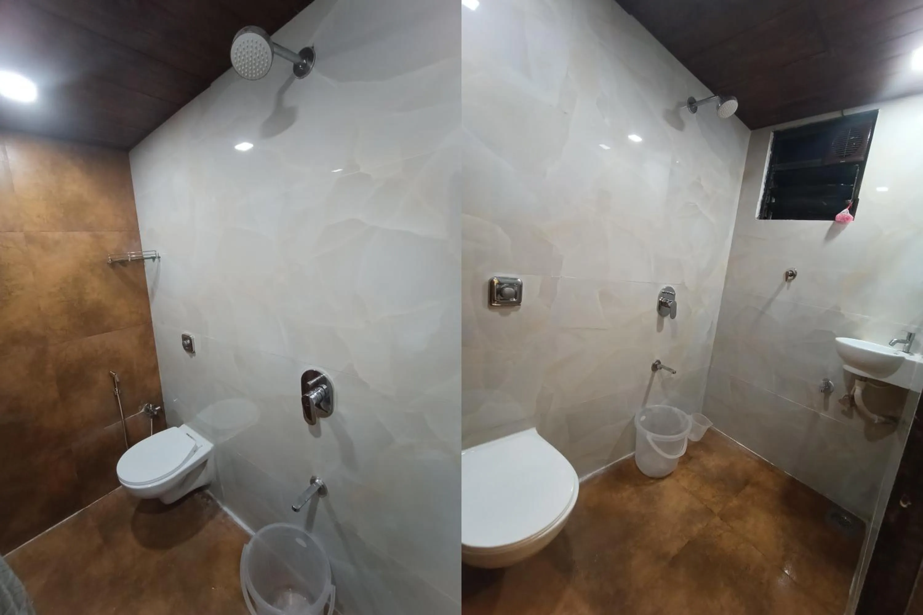 Shower in HOTEL MOON LITE RESIDENCY - Marve Road Malad West