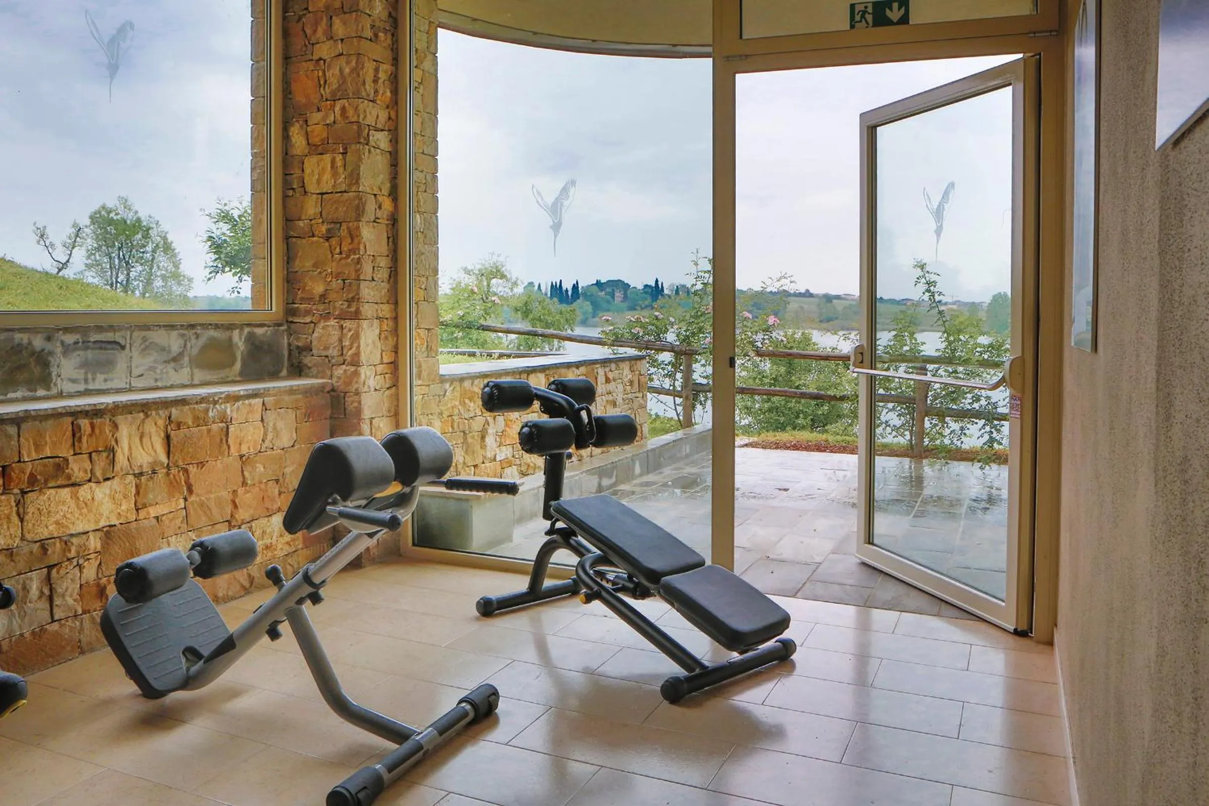 Fitness centre/facilities in Le Ali Del Frassino