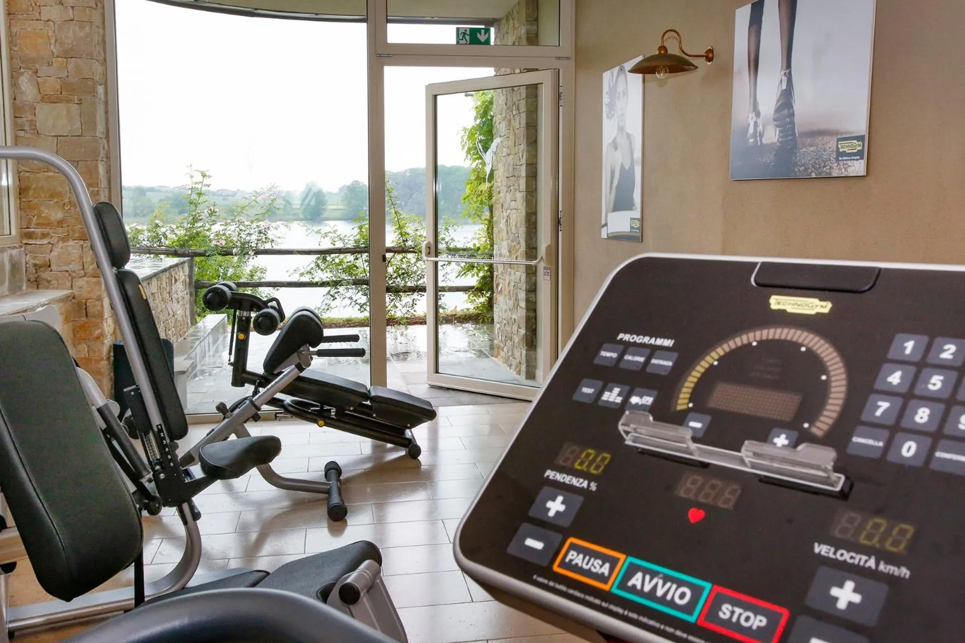 Fitness centre/facilities in Le Ali Del Frassino