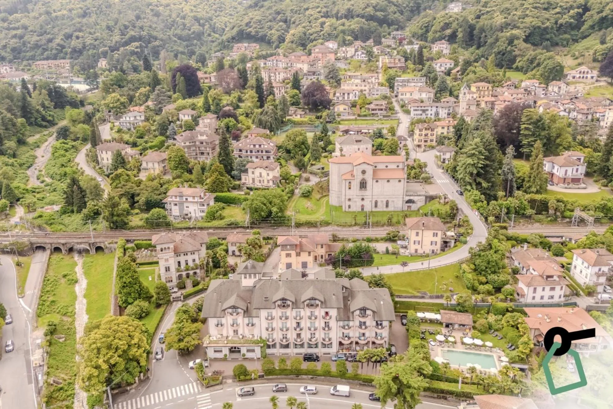 Bird's eye view in Hotiday Room Collection - Stresa