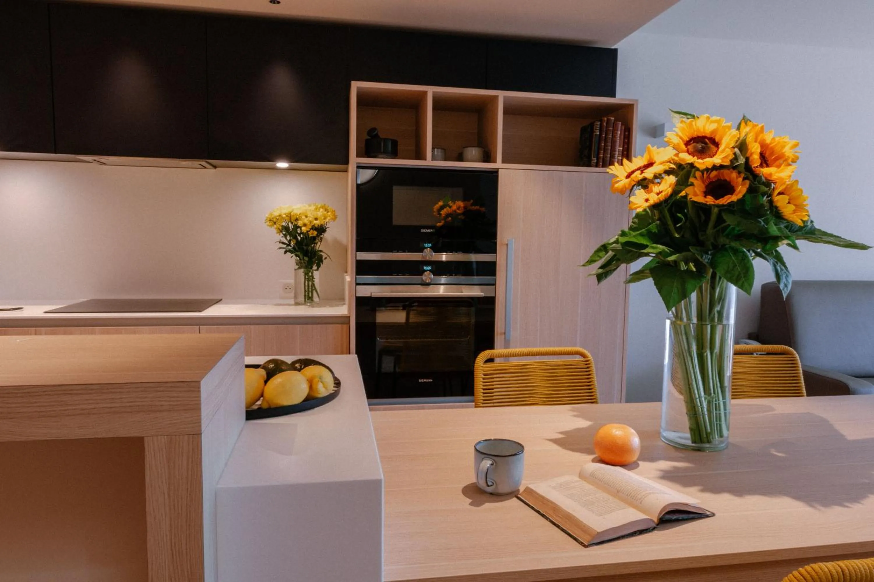 Kitchen or kitchenette in Résidence Châteauneuf
