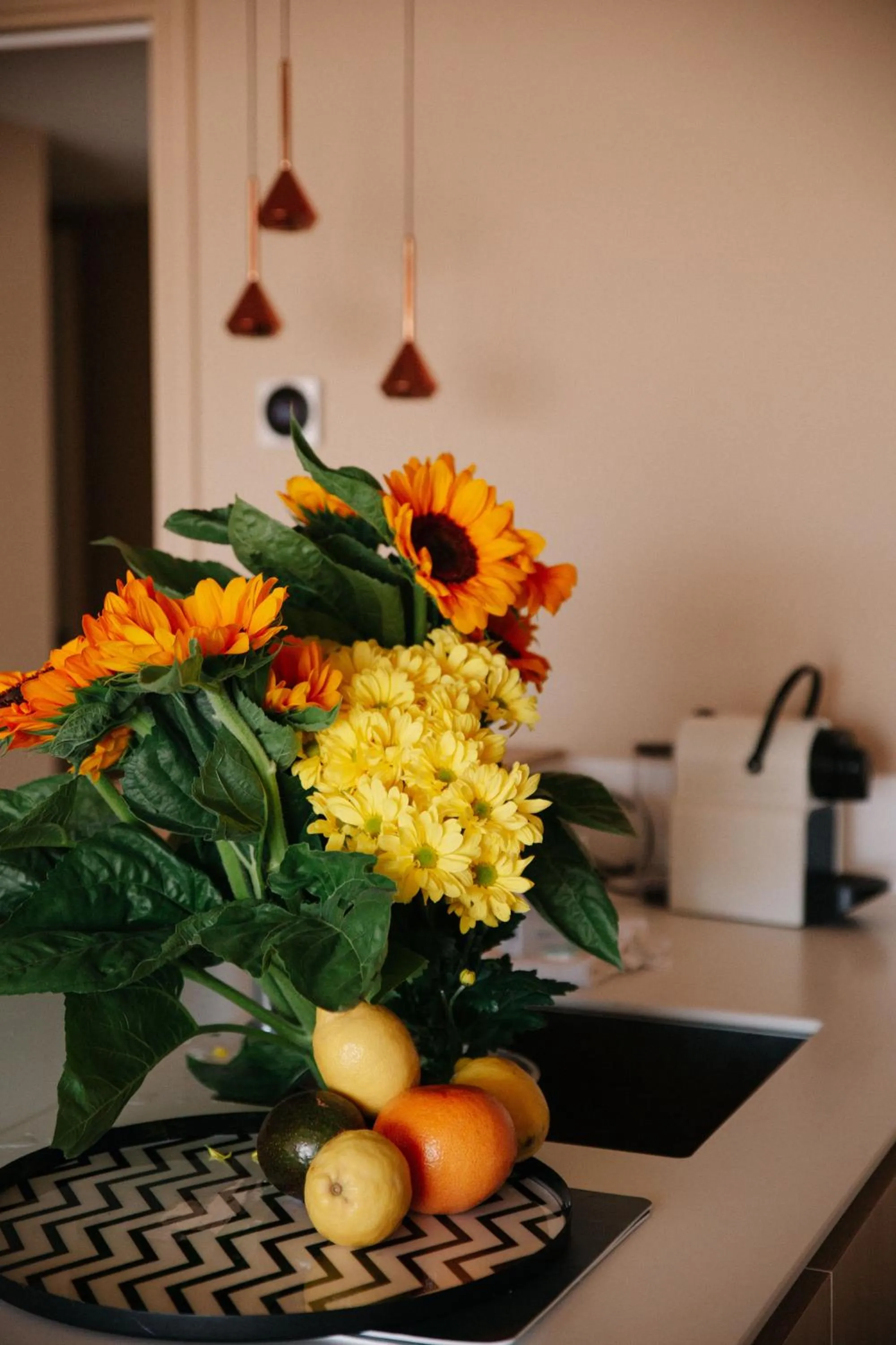 Kitchen or kitchenette in Résidence Châteauneuf