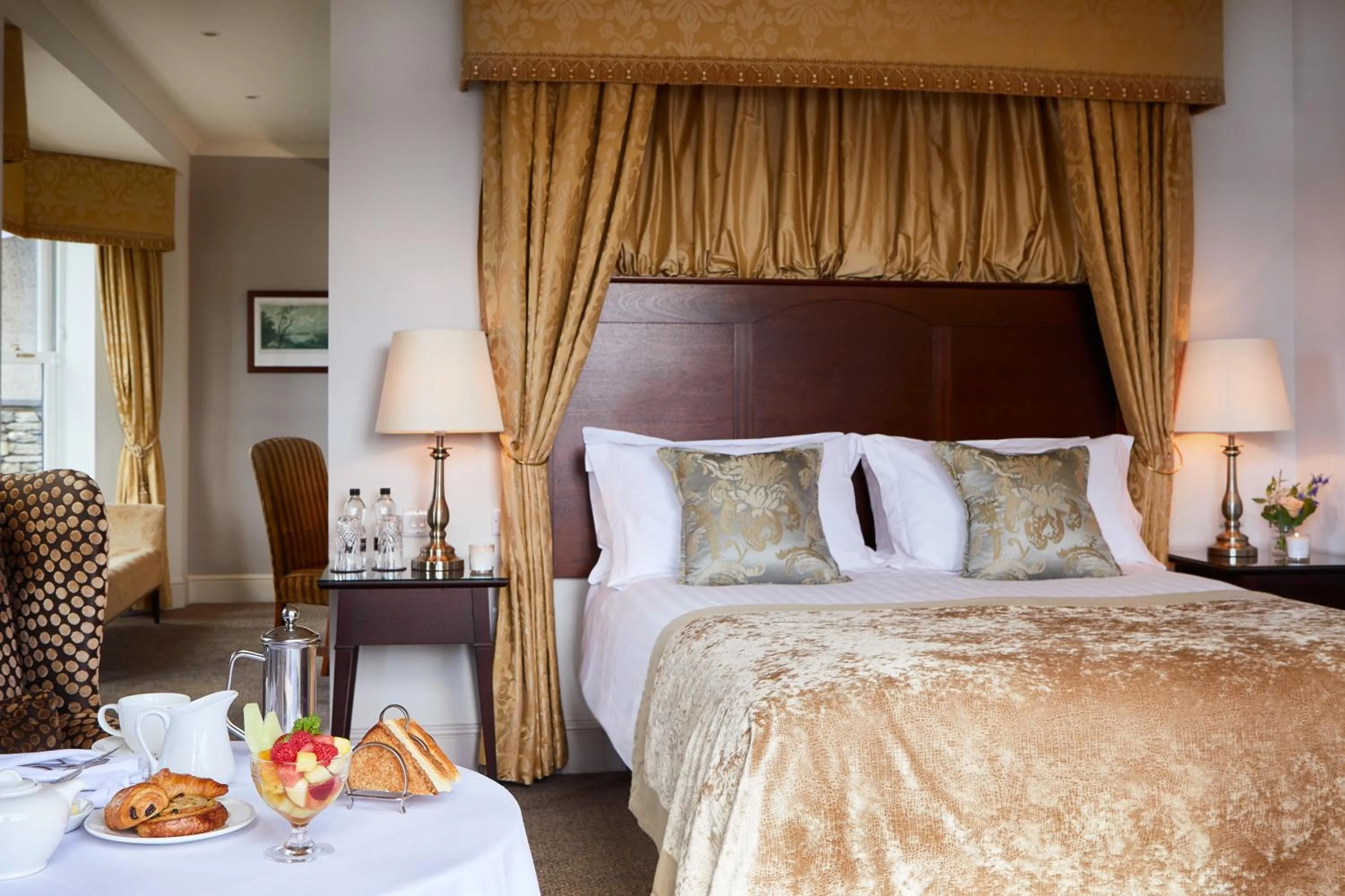 Bedroom, Bed in Macdonald Old England Hotel & Spa