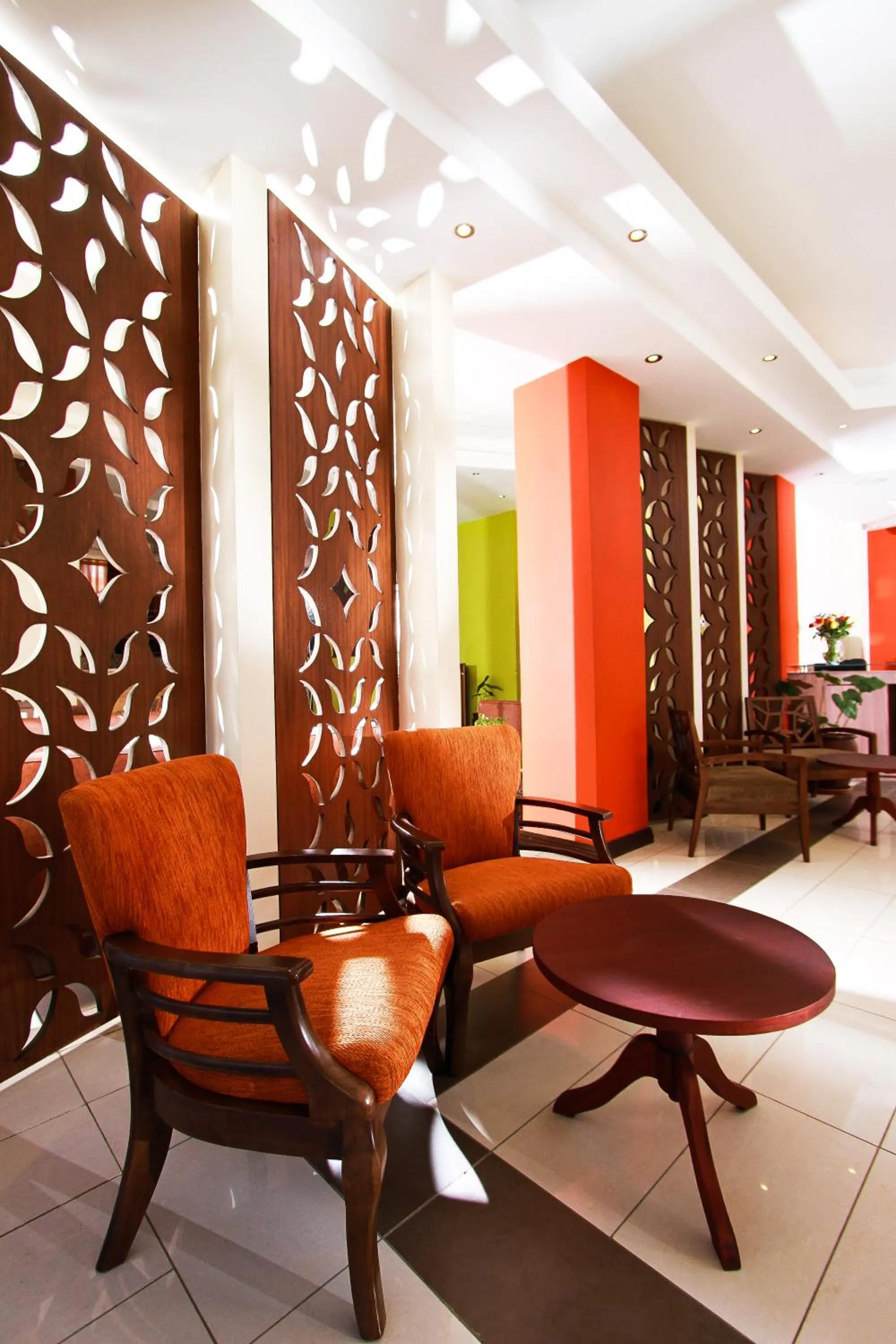 Communal lounge/ TV room in Hotel Rio