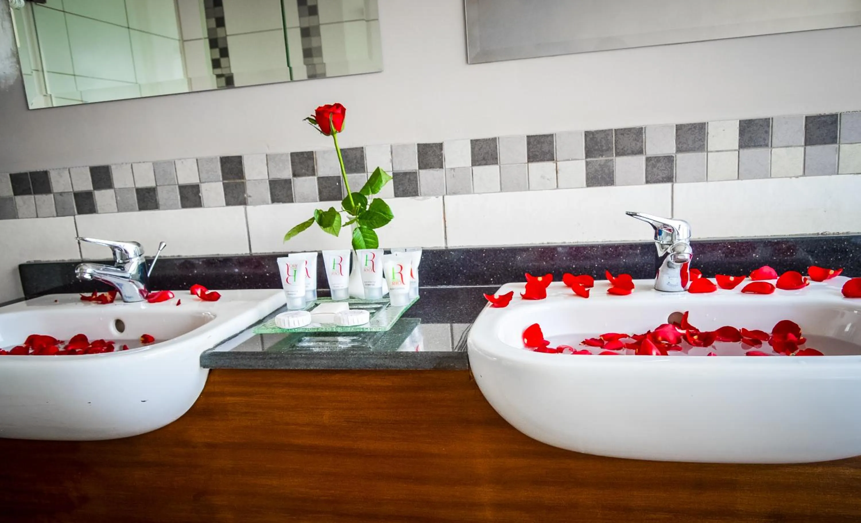 Bathroom in Hotel Rio