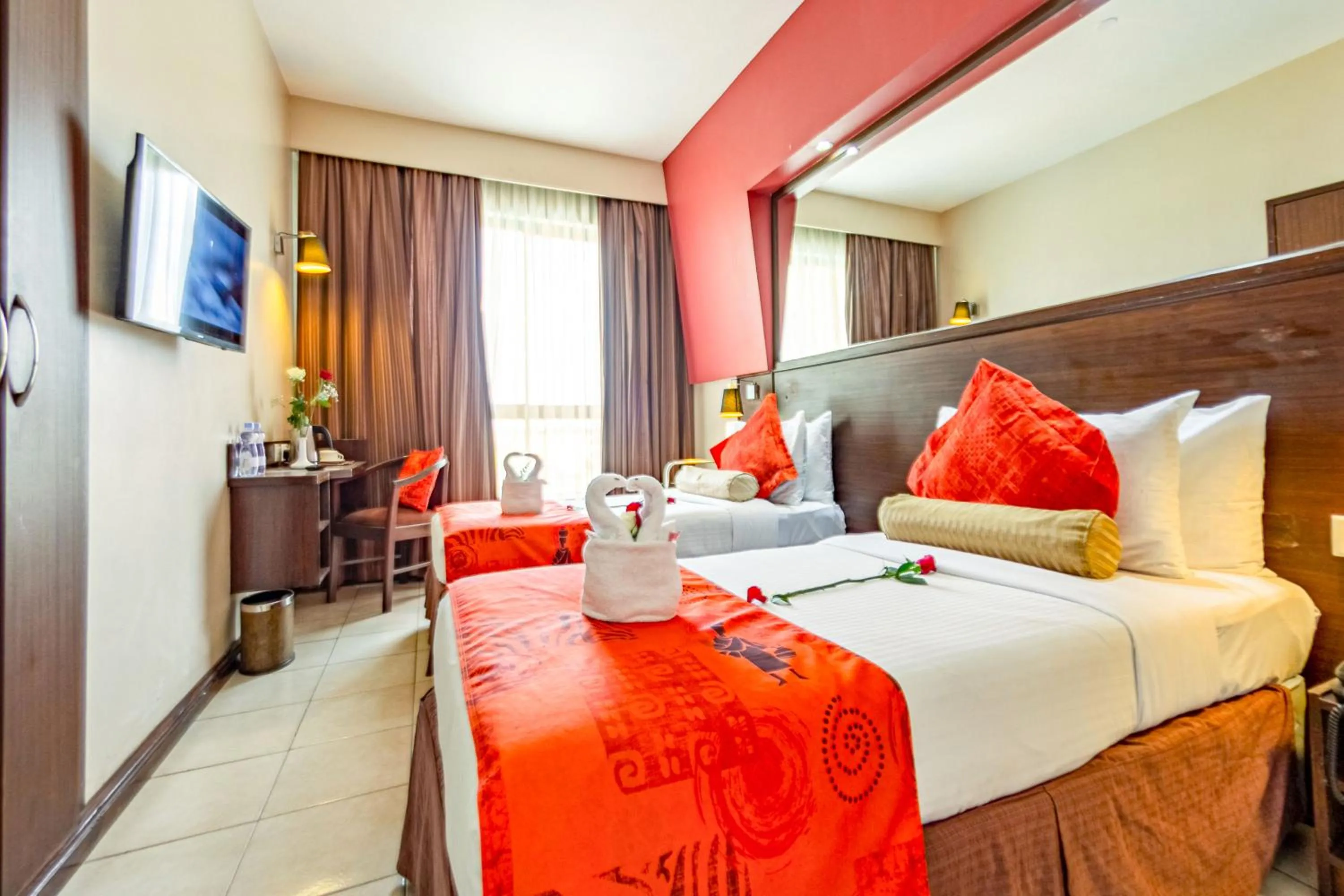 TV and multimedia, Bed in Hotel Rio