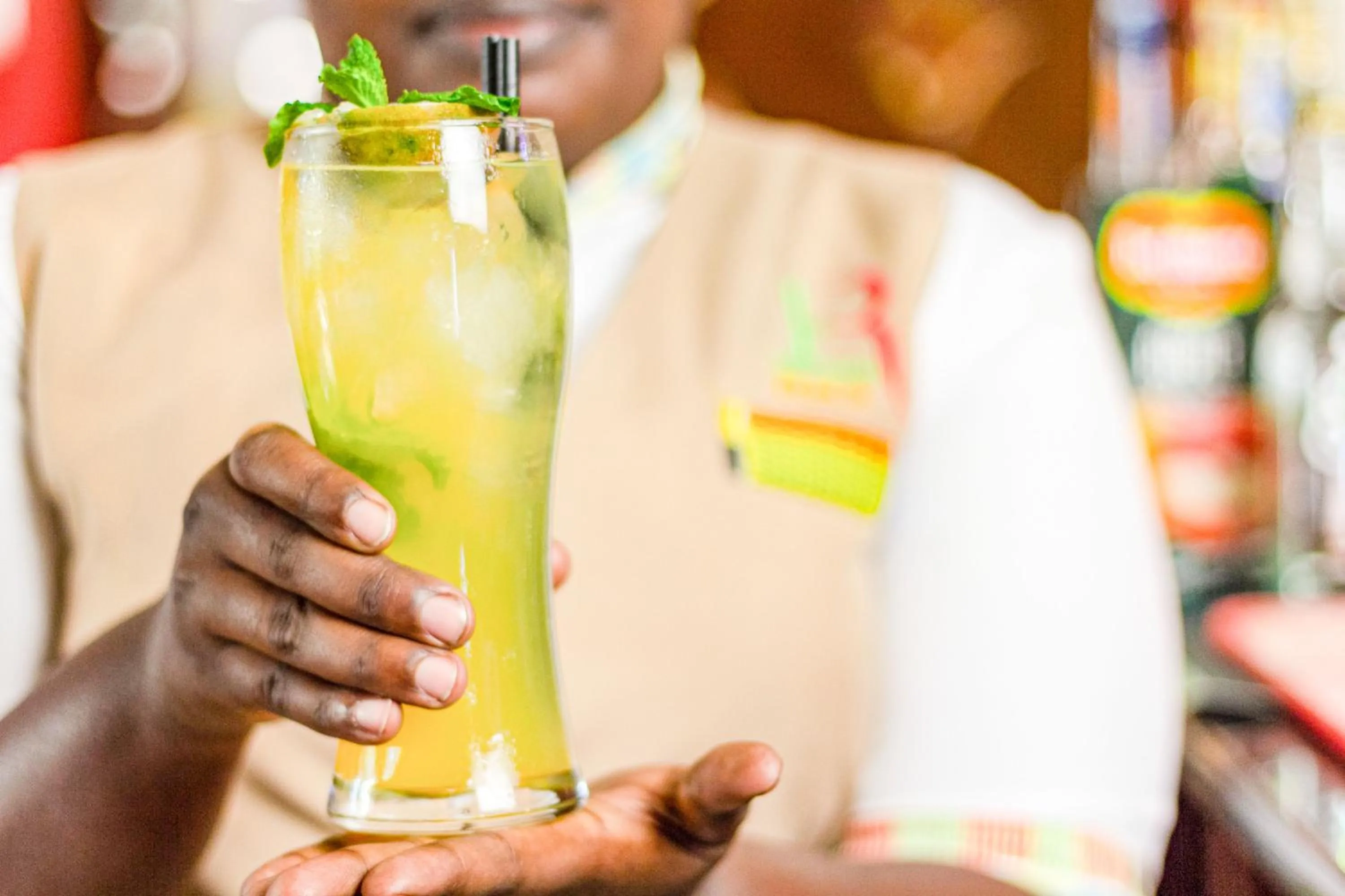 Alcoholic drinks in Hotel Rio