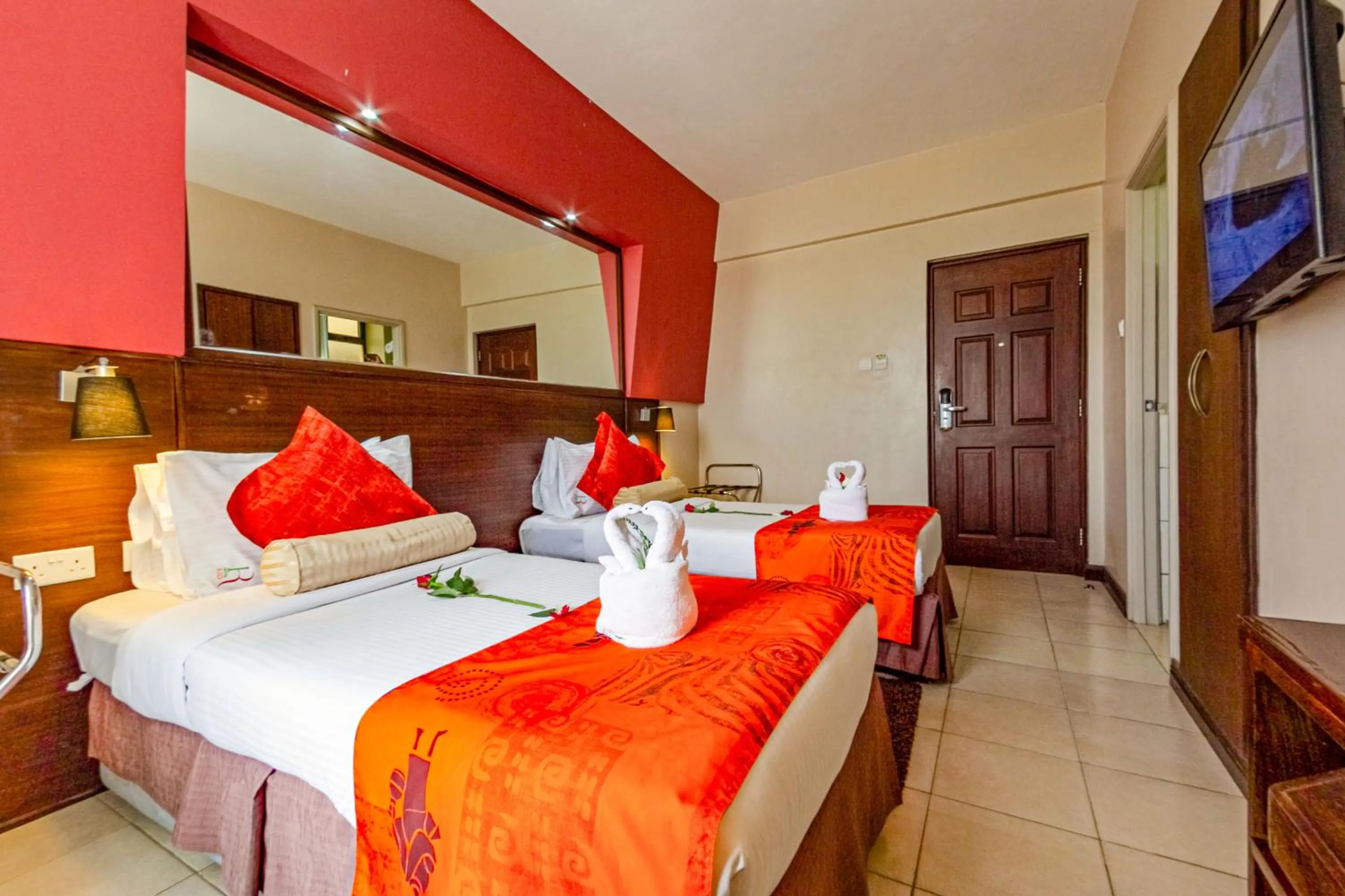 Guests, Bed in Hotel Rio