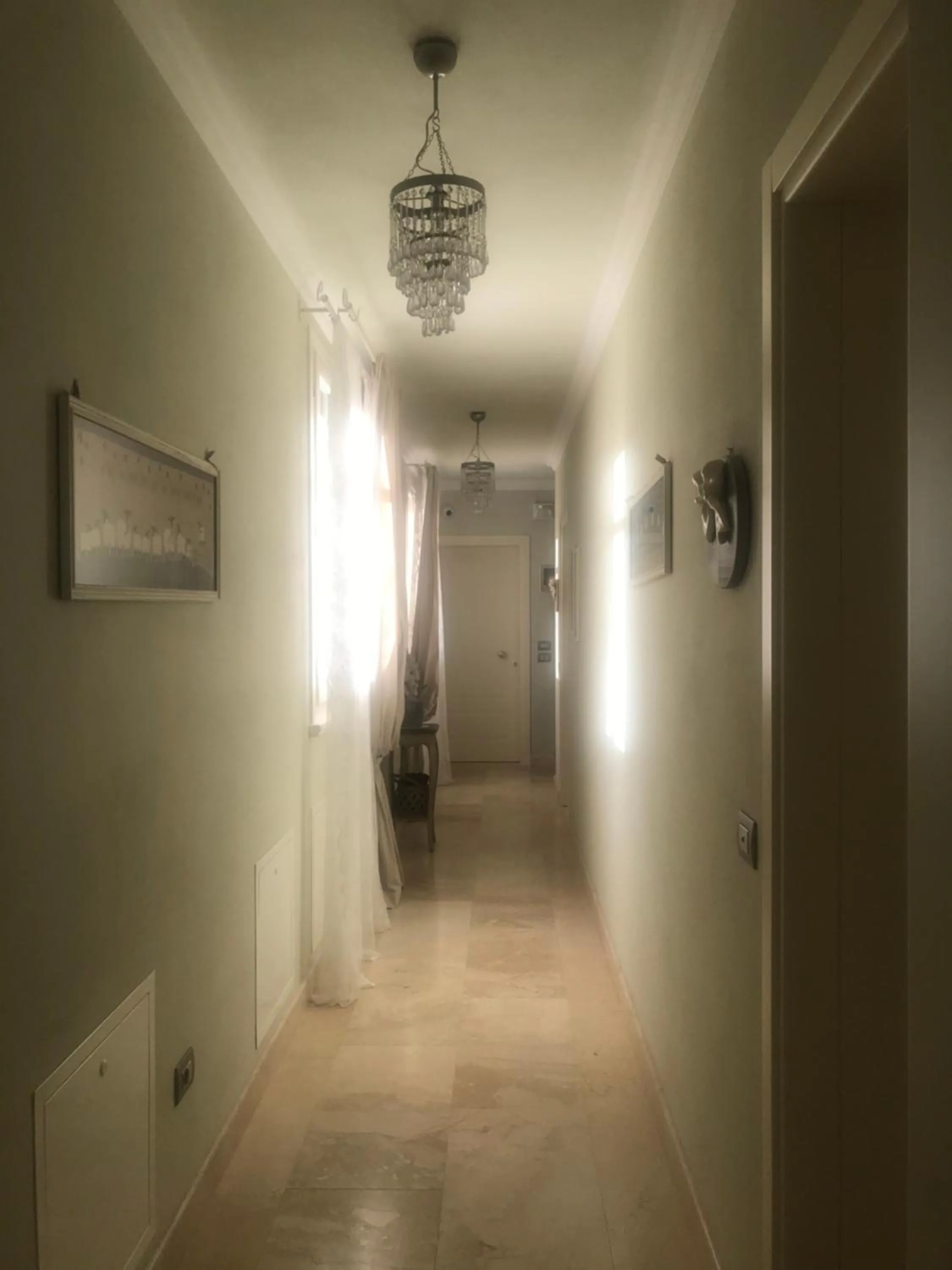 Communal lounge/ TV room in B&B Sul Garda